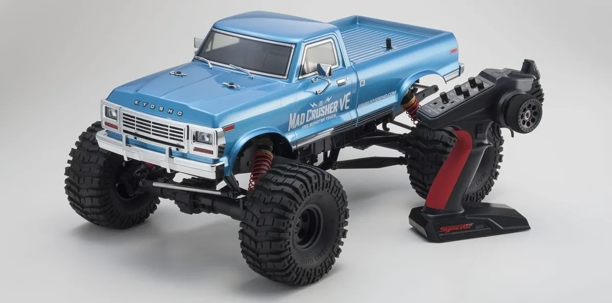 KYOSHO MAD CRUSHER VE 1/8 EP 4WD Monster Truck RTR 