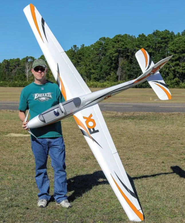 FMS 3000mm Fox Akrobasi EP Planörü, Reflex V2, PNP