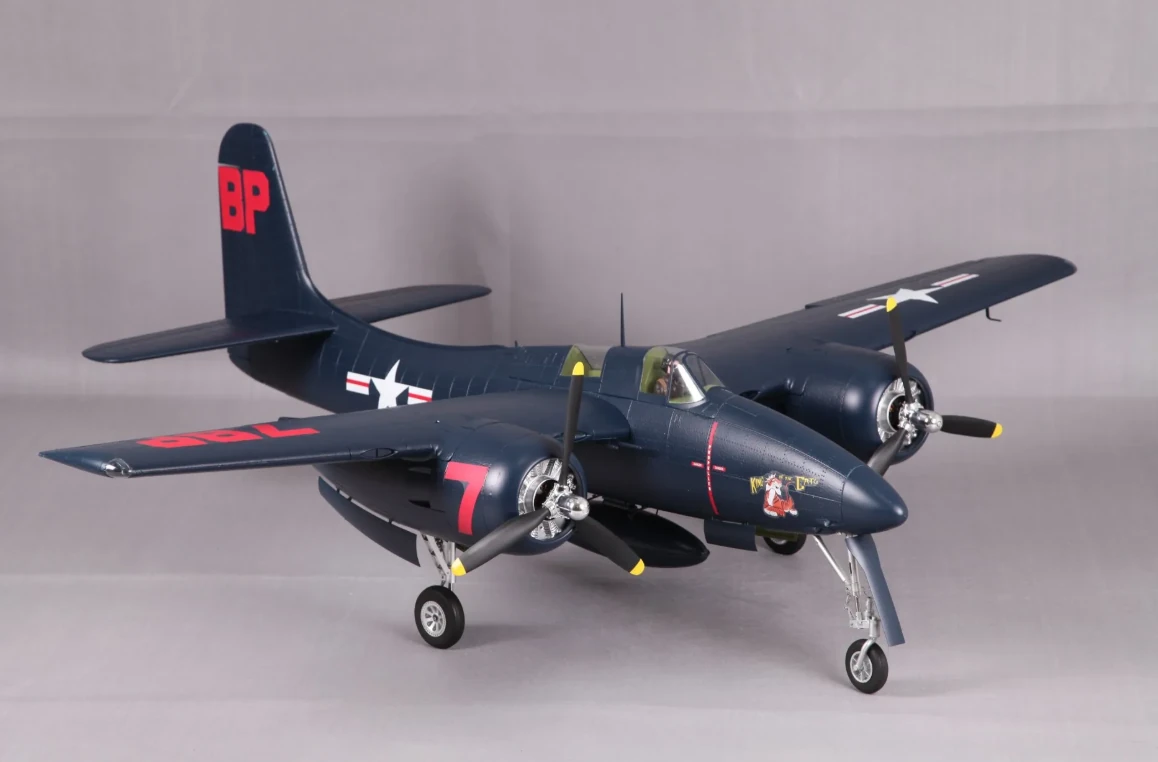 FMS 1700mm F7F Tigercat Blue, Reflex V2, PNP