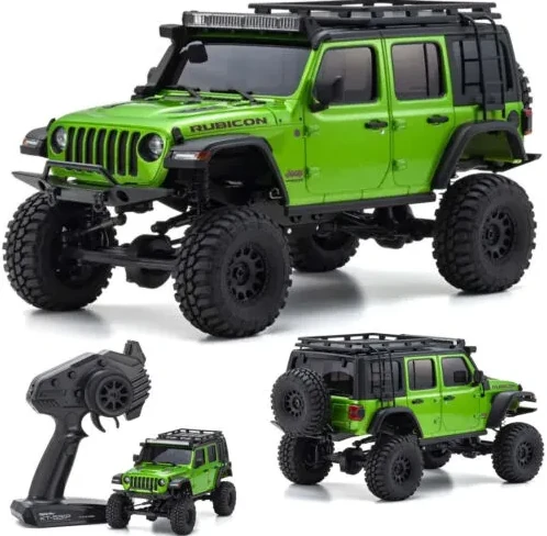 KYOSHO MINI-Z 4×4 Serisi Readyset JeepⓇ Wrangler Unlimited Rubicon w/acc. Mojito