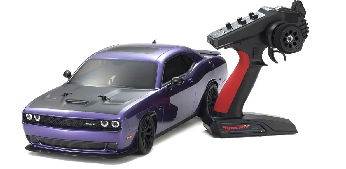KYOSHO 1/10 Elektrikli 4WD FAZER Mk2 RTR DODGE Challenger SRT Hellcat