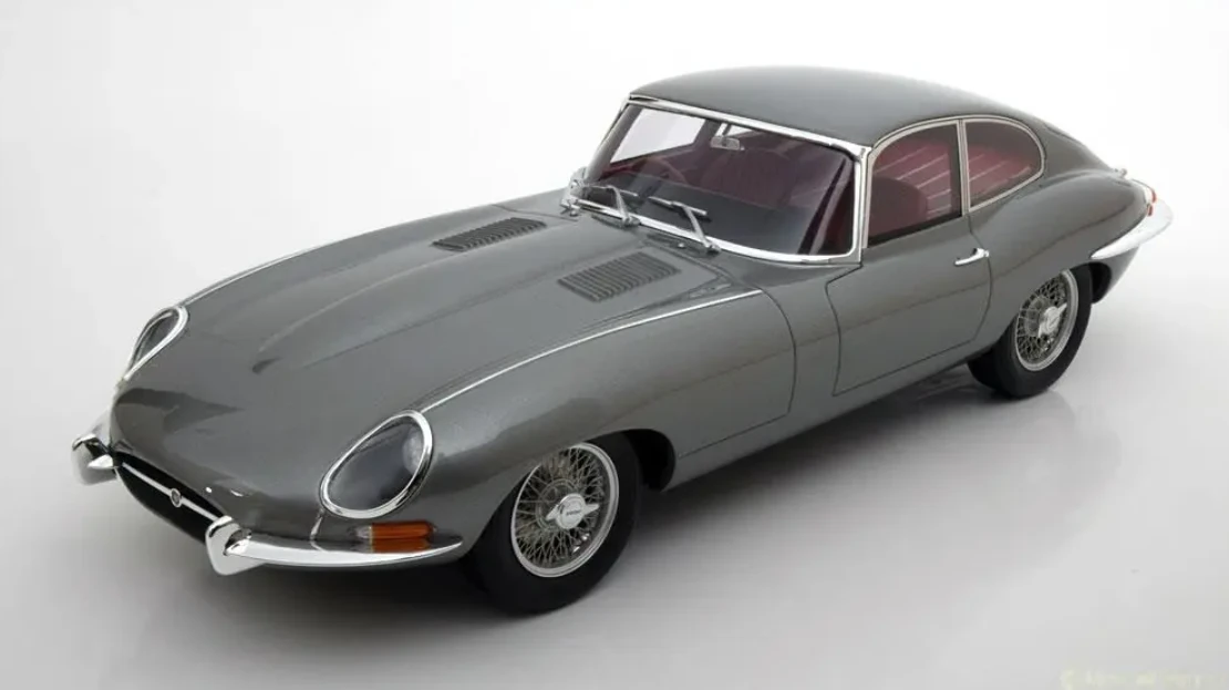 GT SPIRIT JAGUAR E-TYPE 4.2 SERIE 1 GRİ METALİK 1/12
