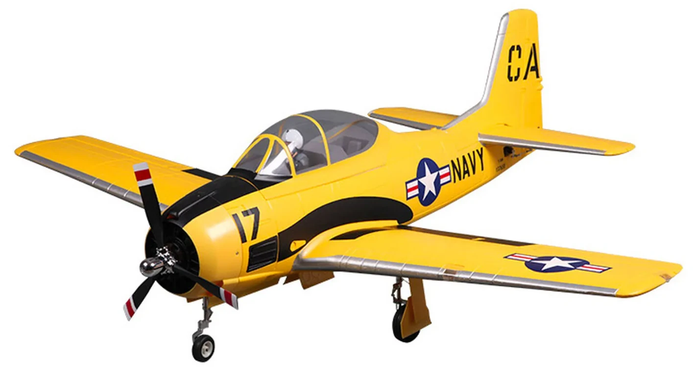 FMS 1400mm T-28D V4 Sarı, Reflex V2, PNP