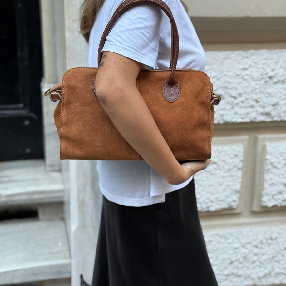 Orta Less Bag %100 Leather