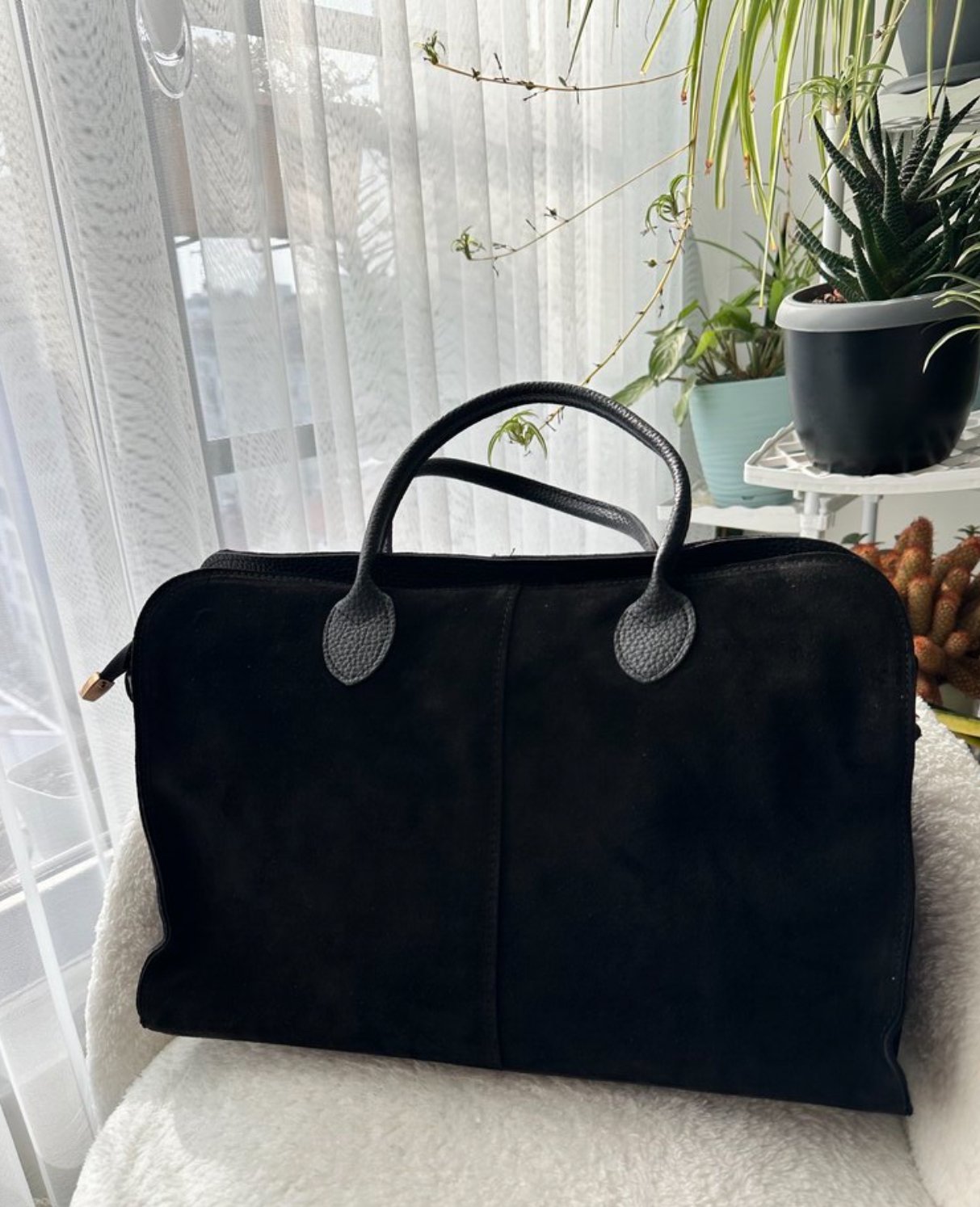 Büyük Less Bag %100 Leather