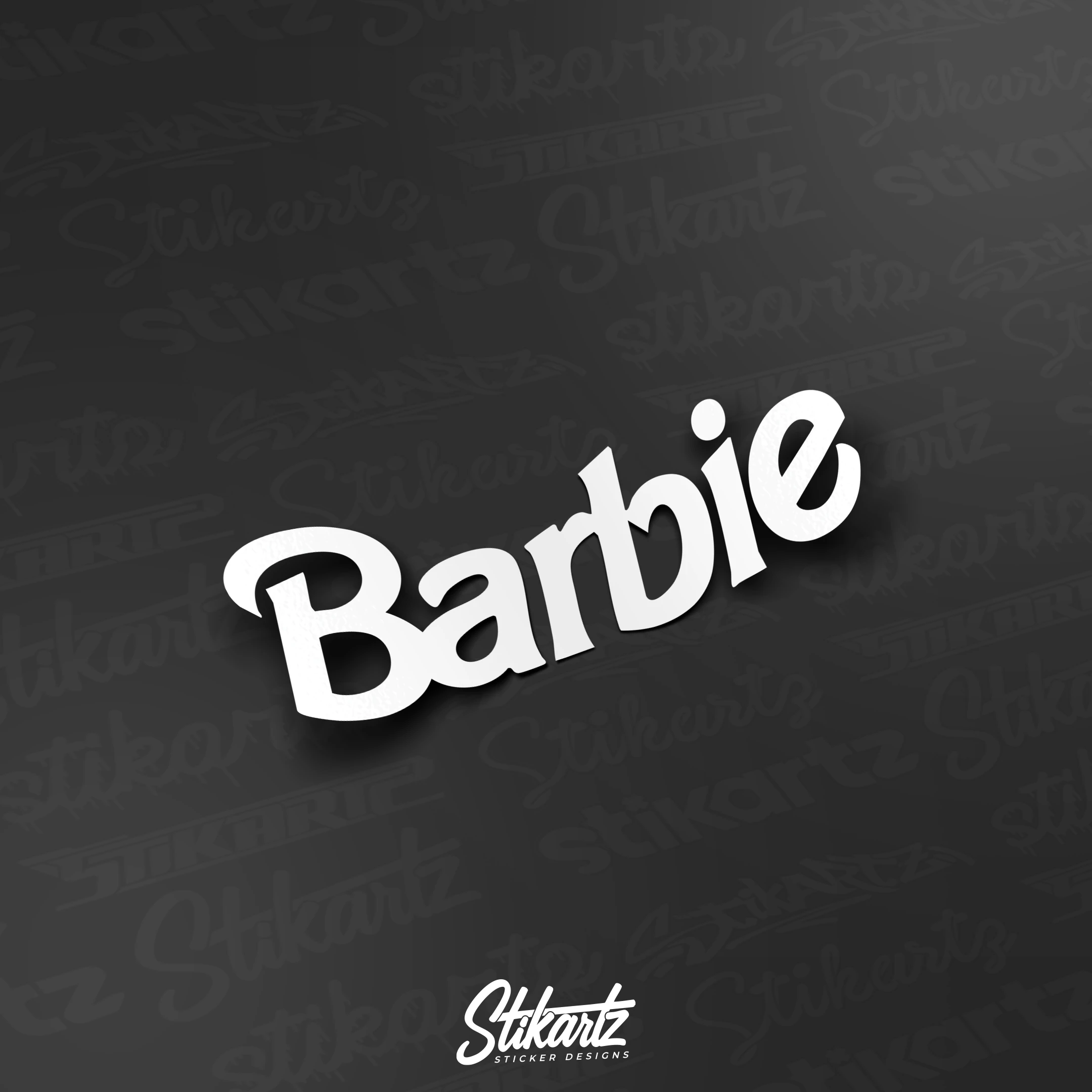 Barbie v1 Sticker