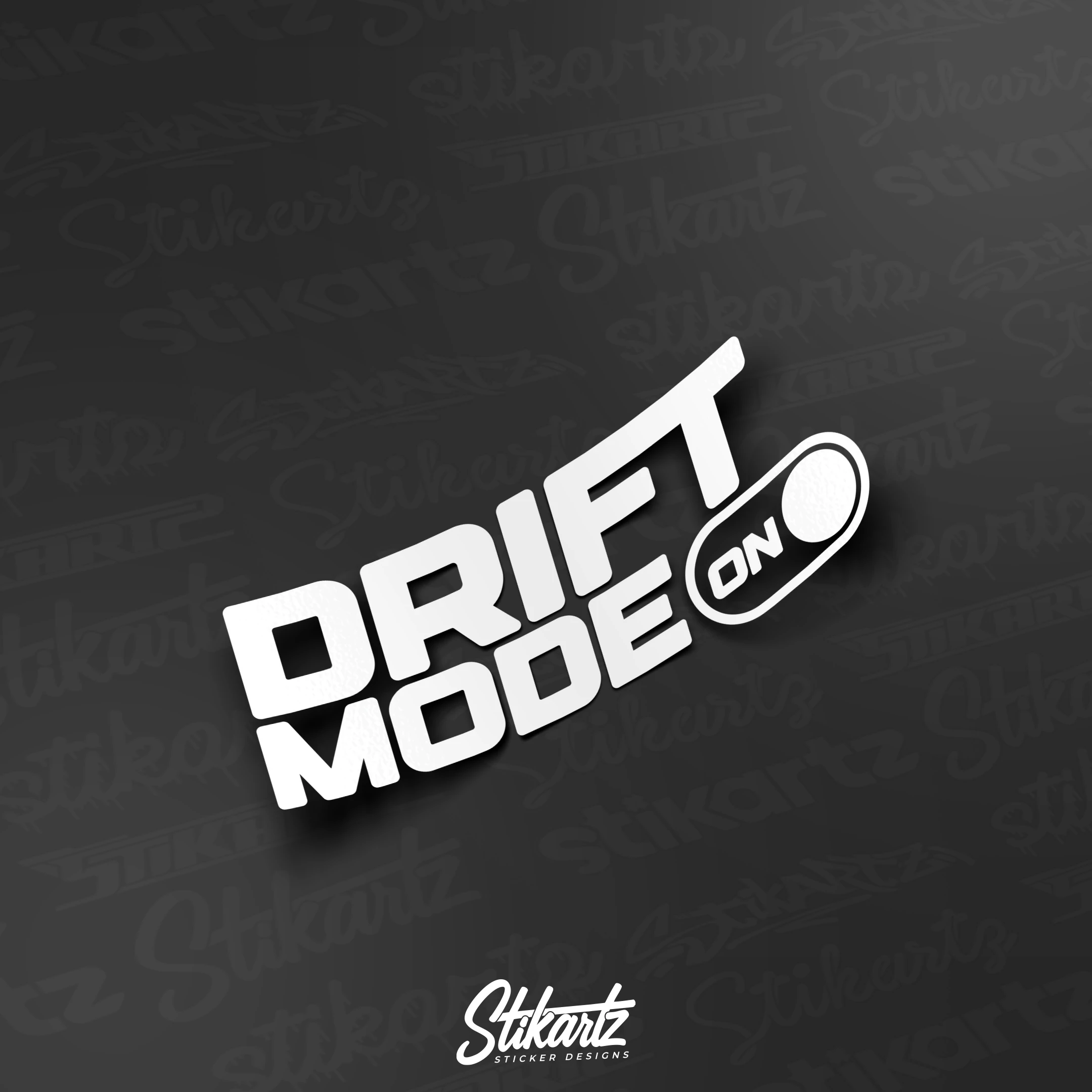 Drift Mode On Sticker