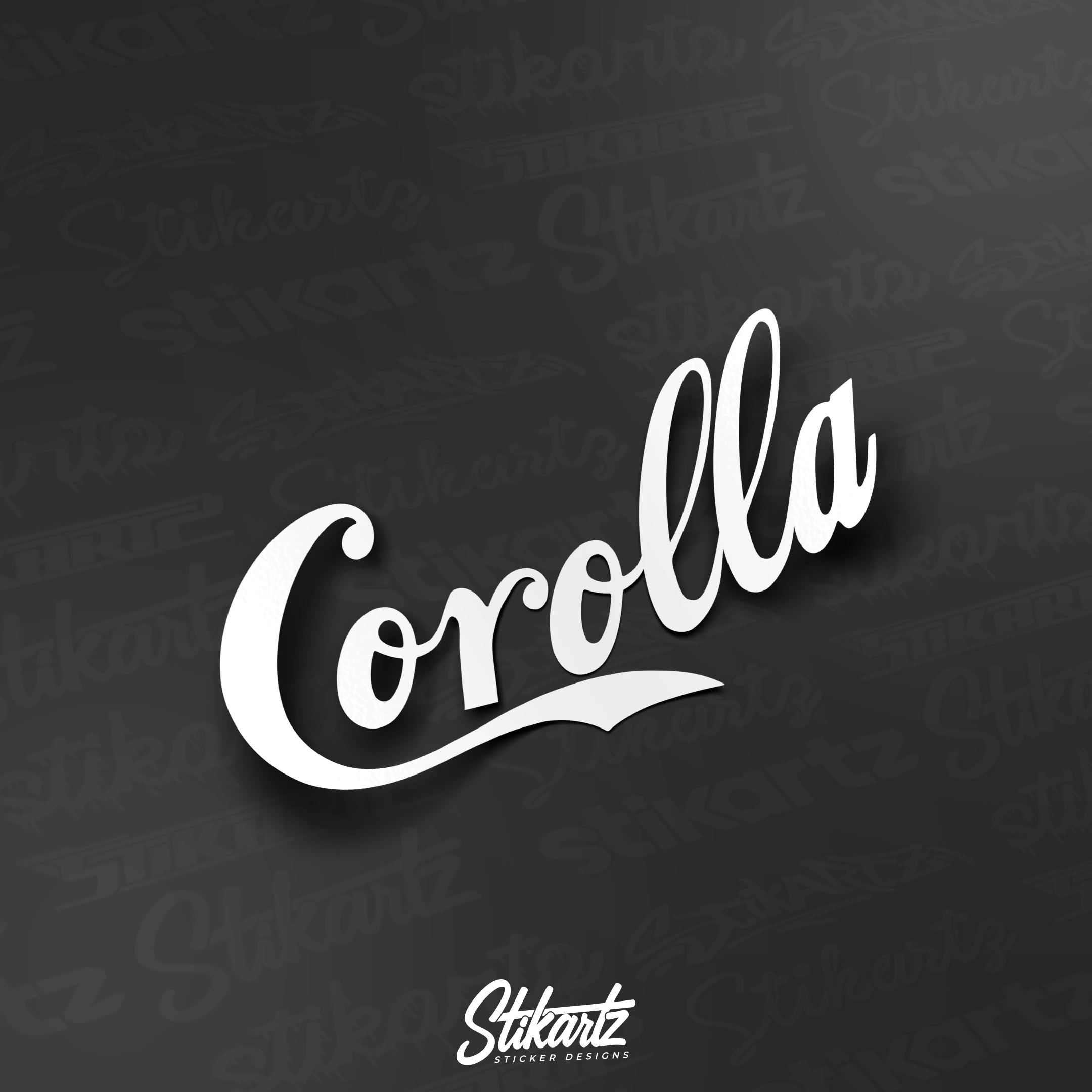 Toyota | Corolla Coke Version Sticker