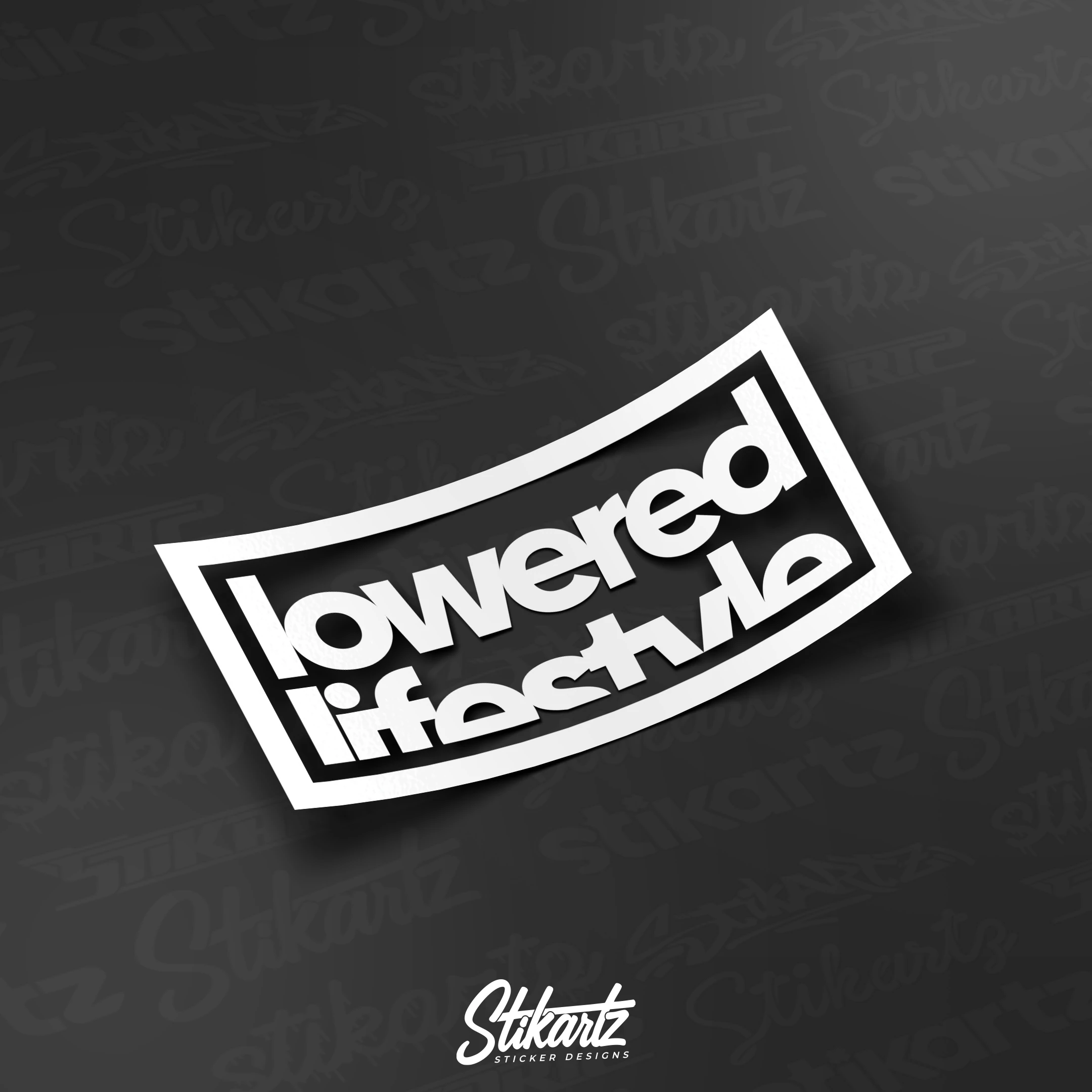 Lowered Lifestyle Sticker