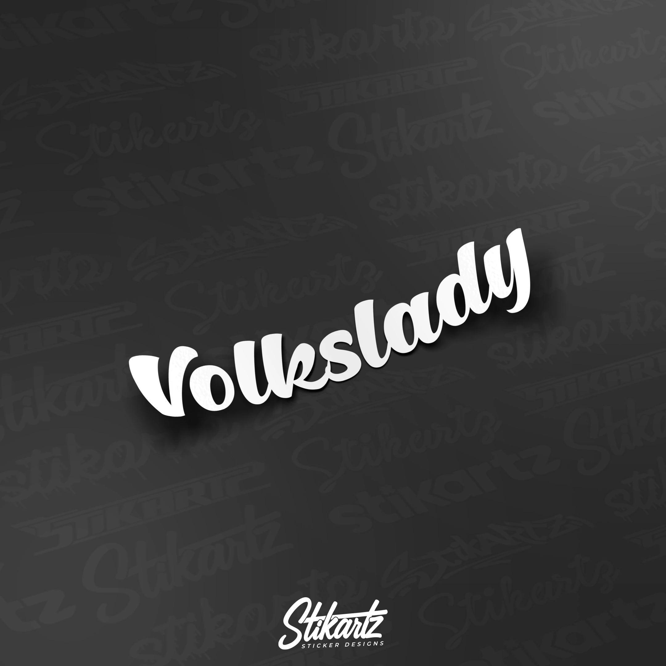 Volkswagen | Volkslady v1 Sticker