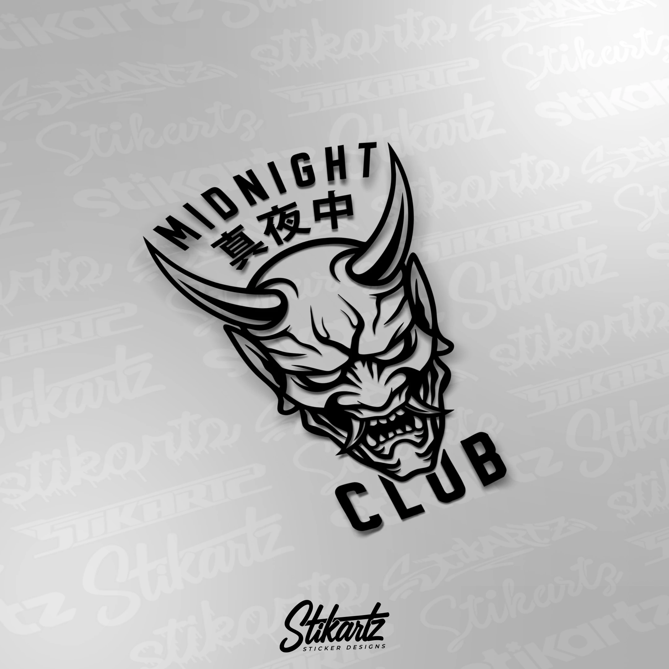 Midnight Club Demon Sticker