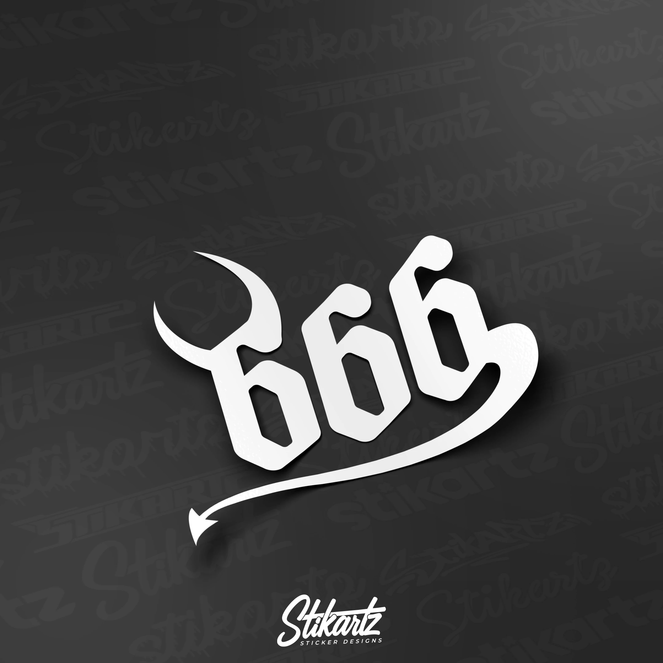666 Sticker
