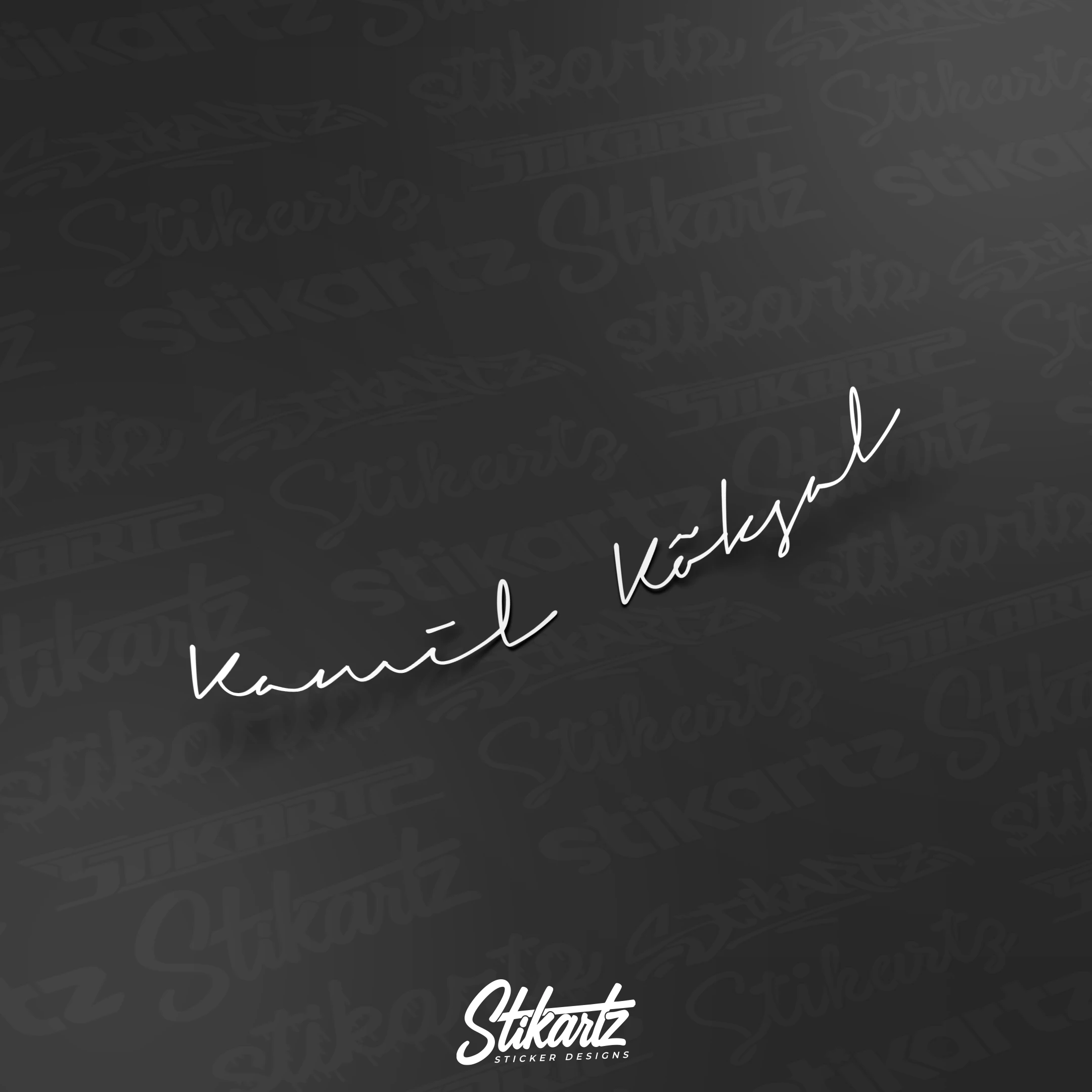 Signa v2 | Ad Soyad Sticker