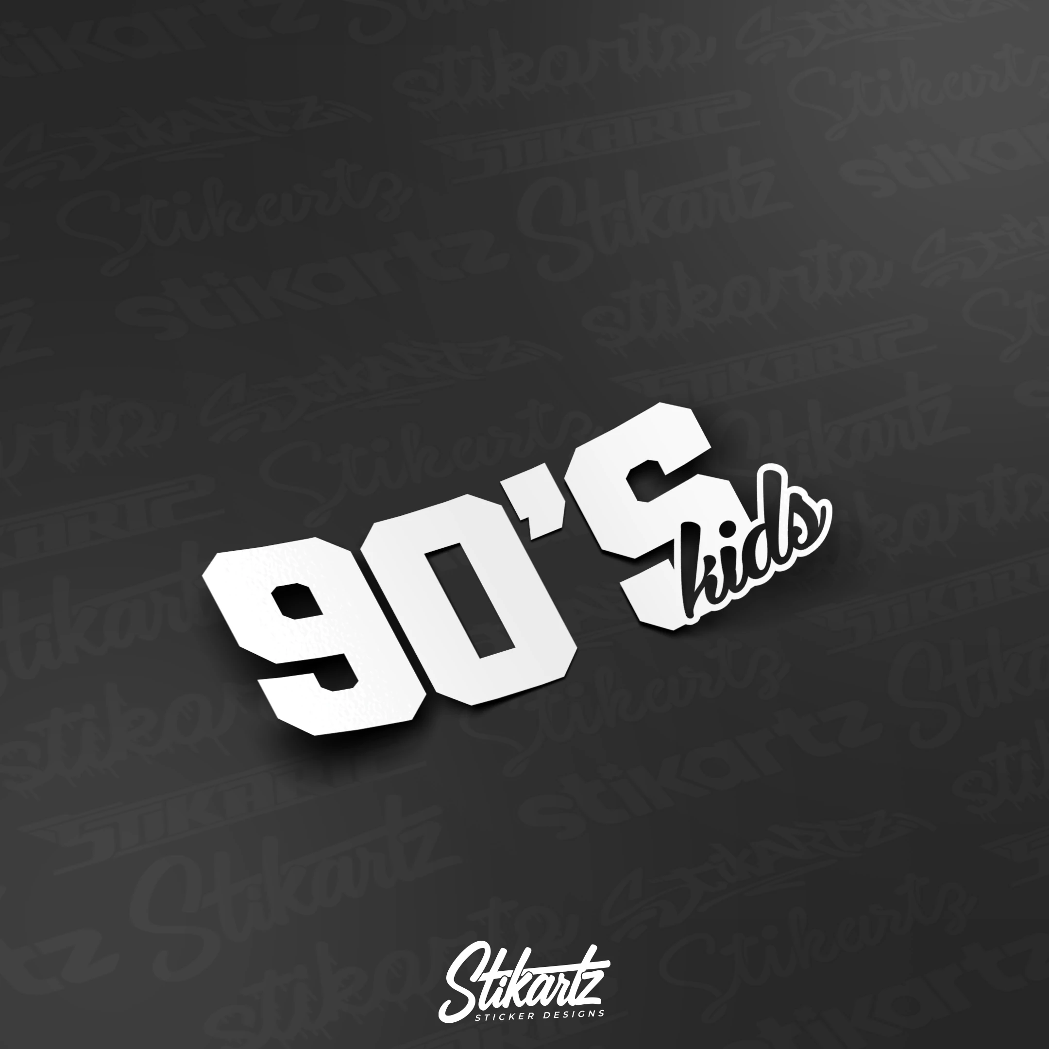 90's Kids v2 Sticker