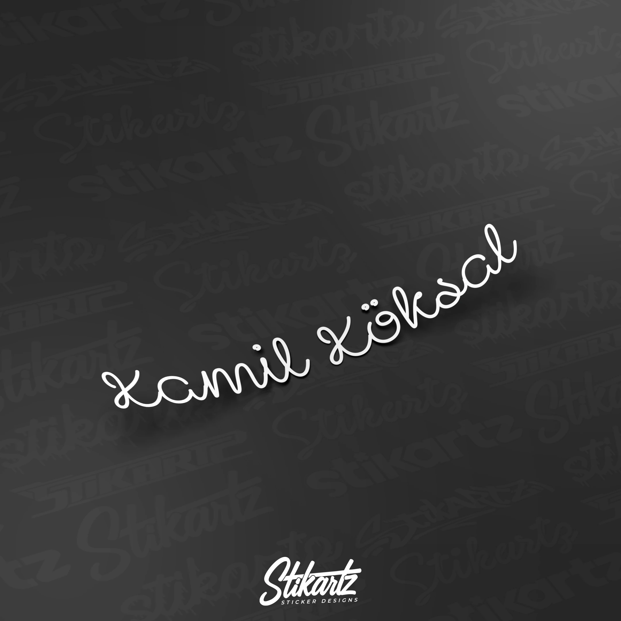 Mille | Ad Soyad Sticker