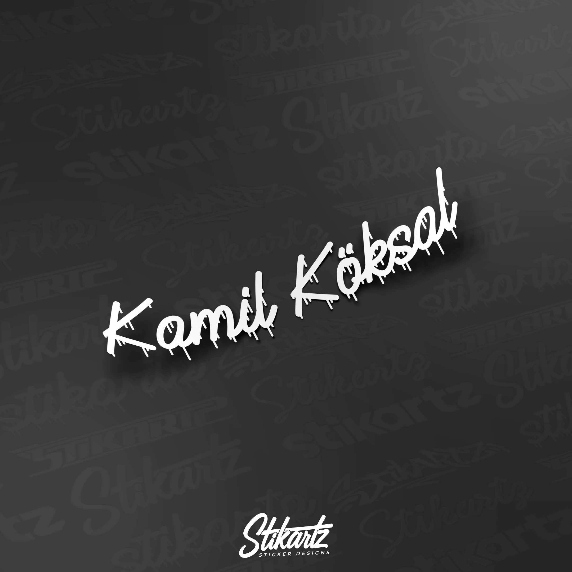 Dripz | Ad Soyad Sticker