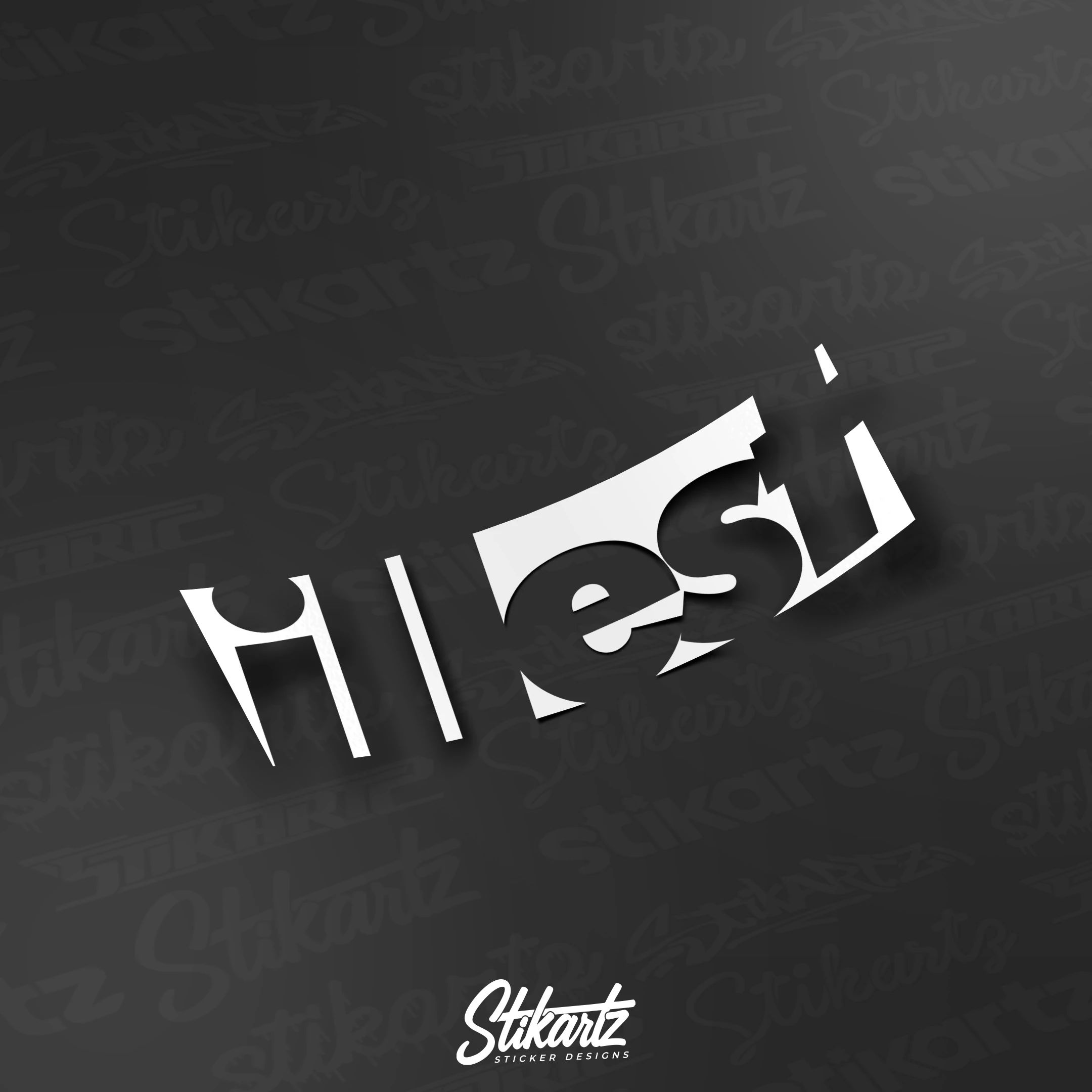 Illest Outlined Sticker