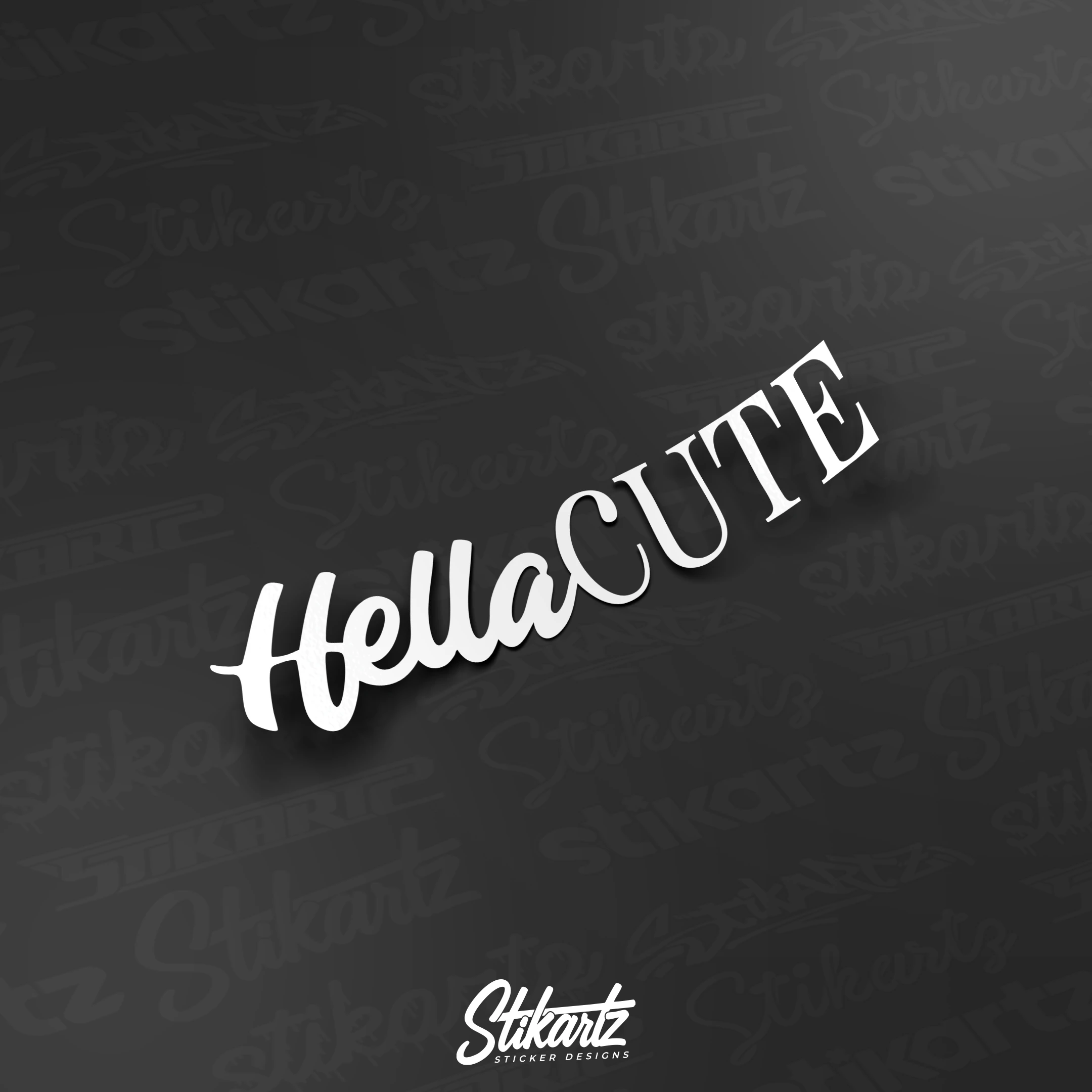 Hella Cute v2 Sticker
