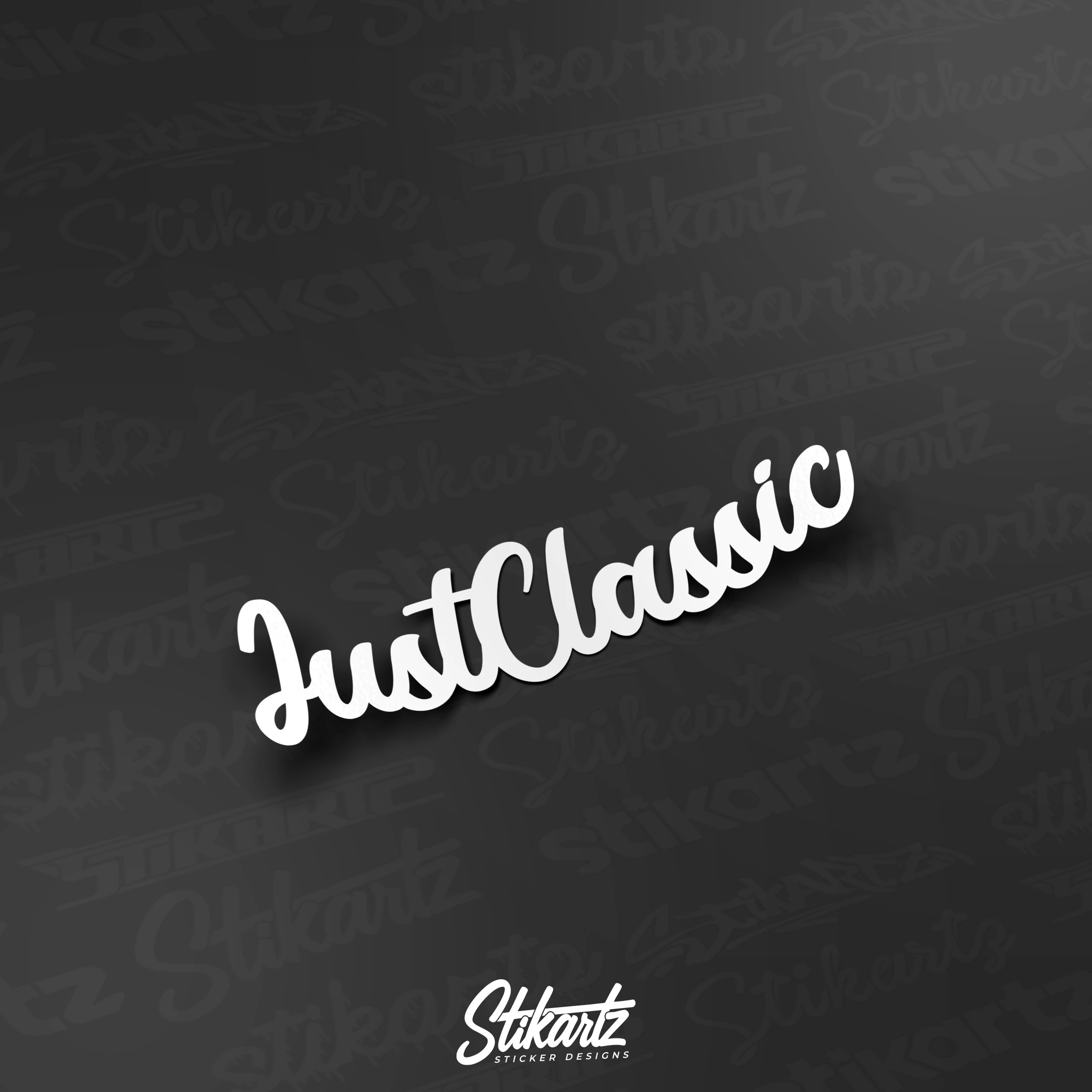 Just Classic Sticker