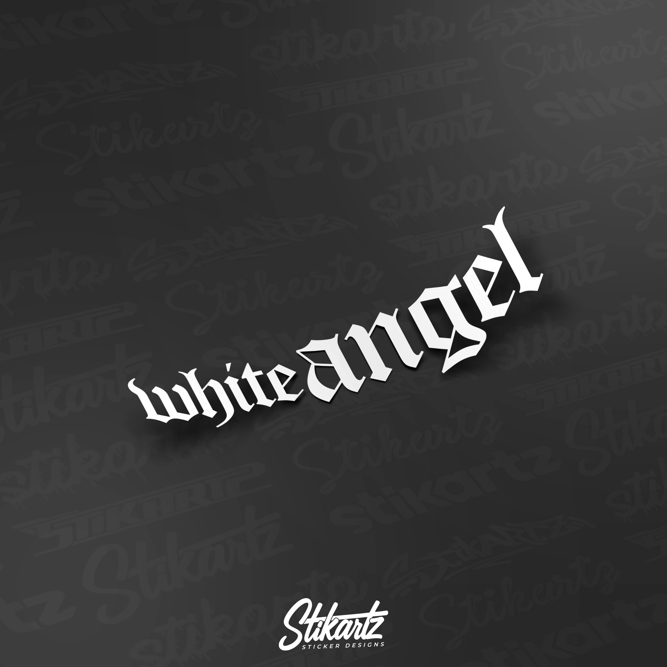 White Angel Sticker