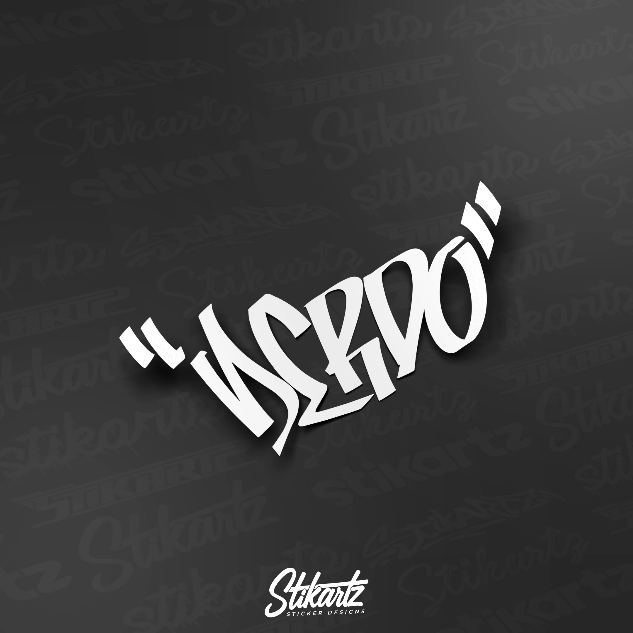 Derdo Grafitti Sticker