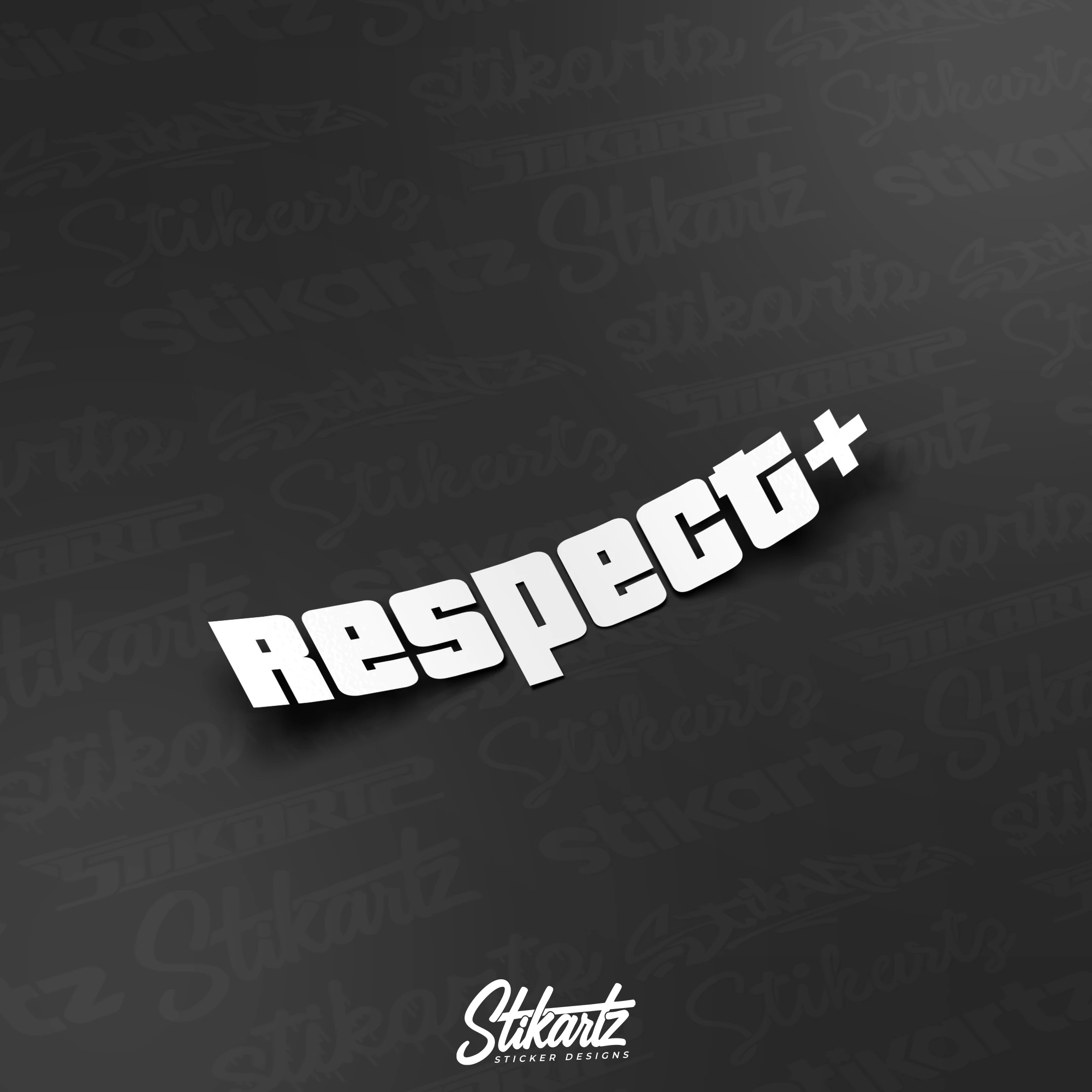 Respect Plus Sticker
