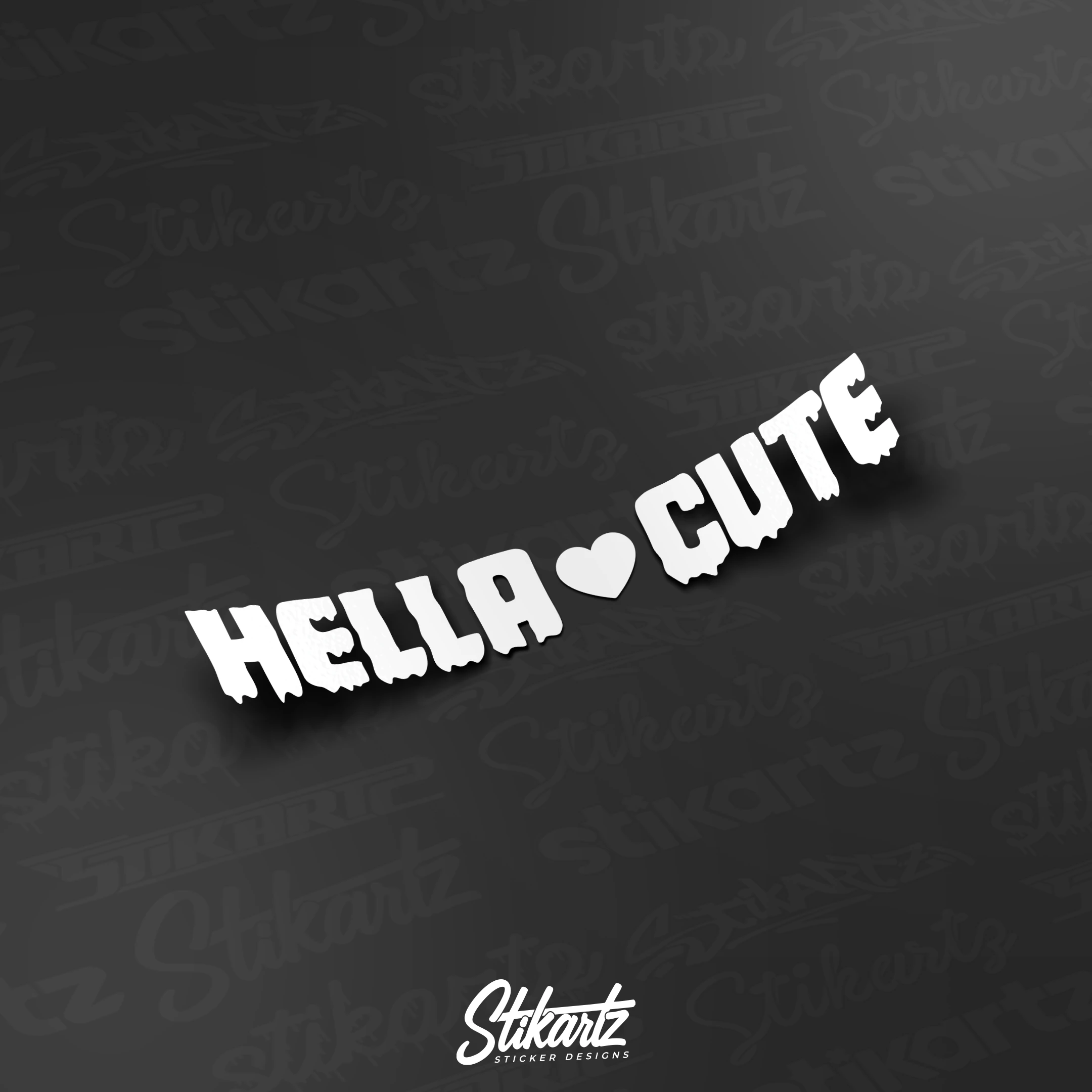 HellaCute v1 Sticker