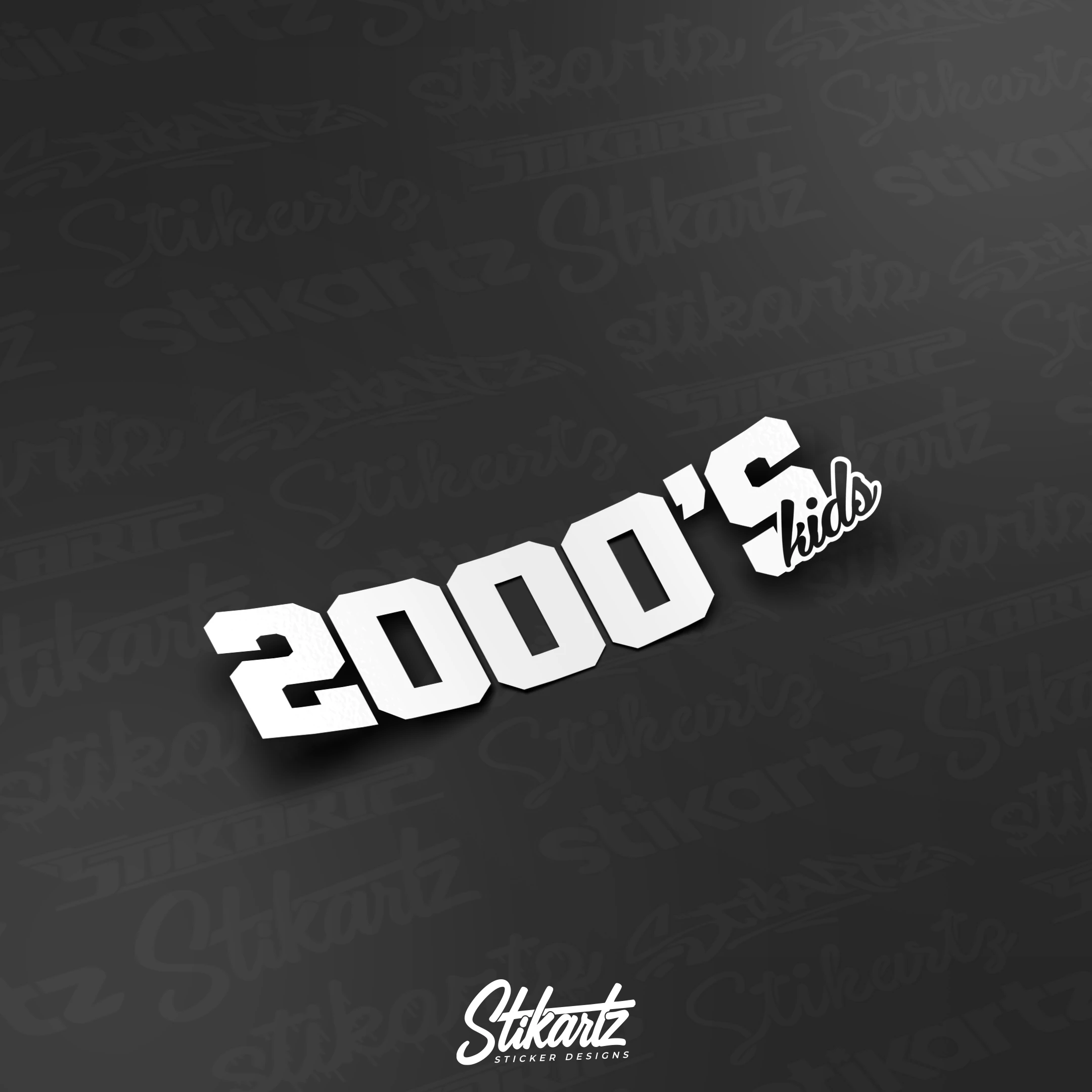 2000's Kids Sticker