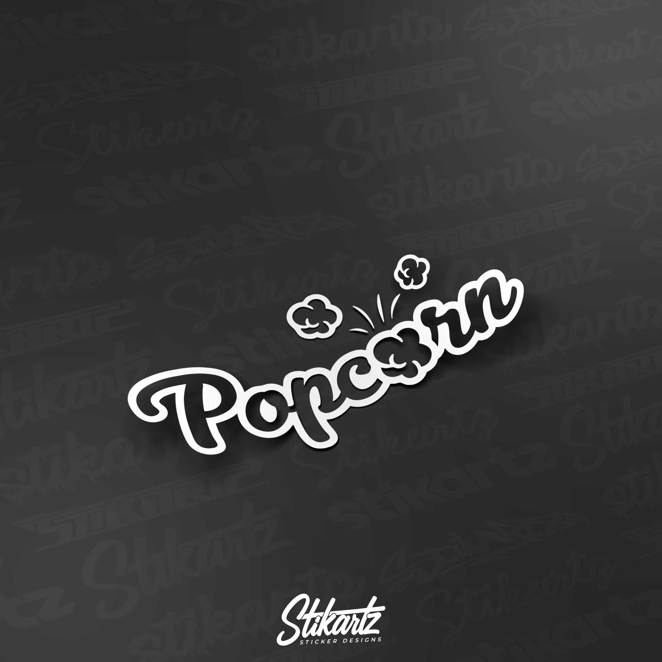 Popcorn Sticker