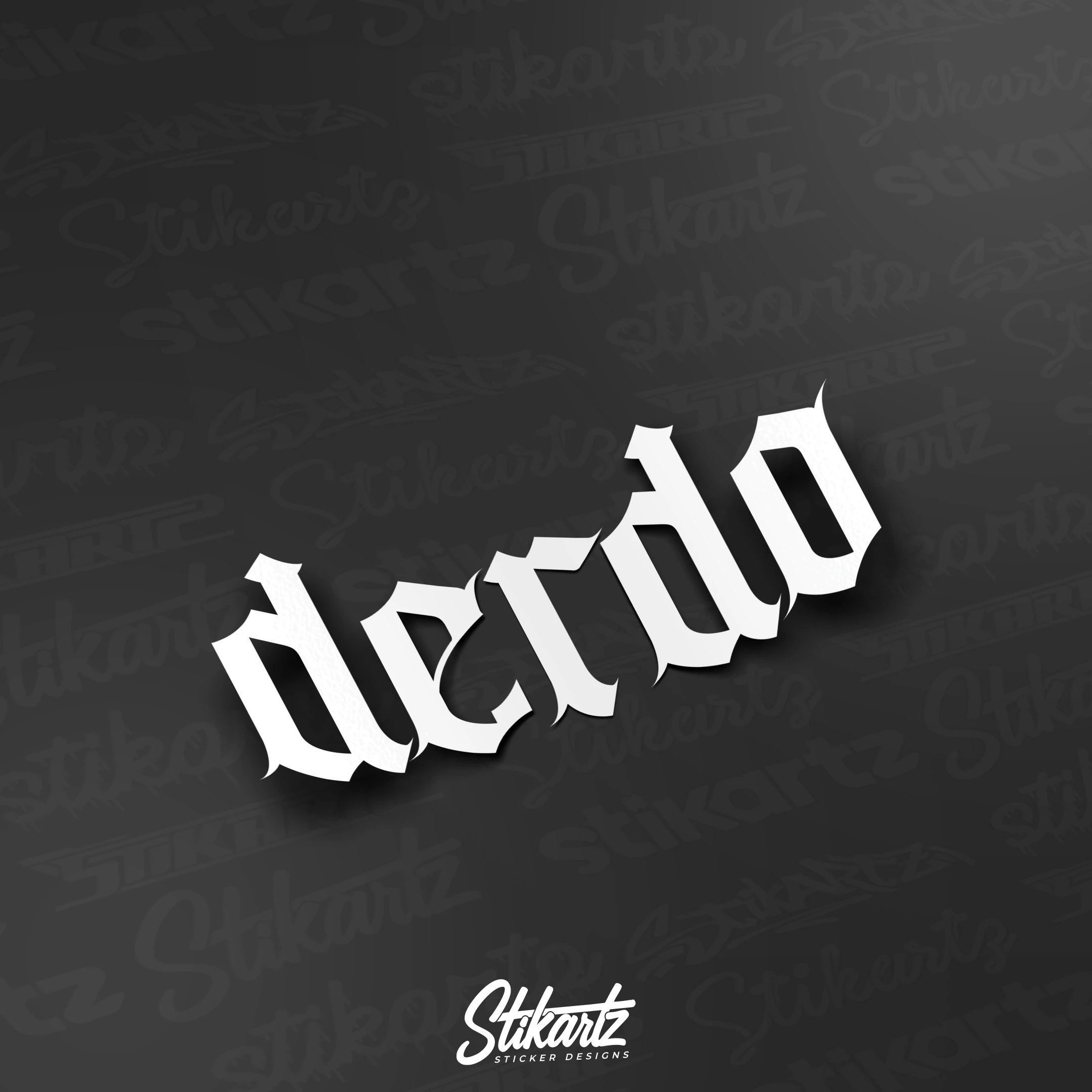 Derdo v2 Sticker
