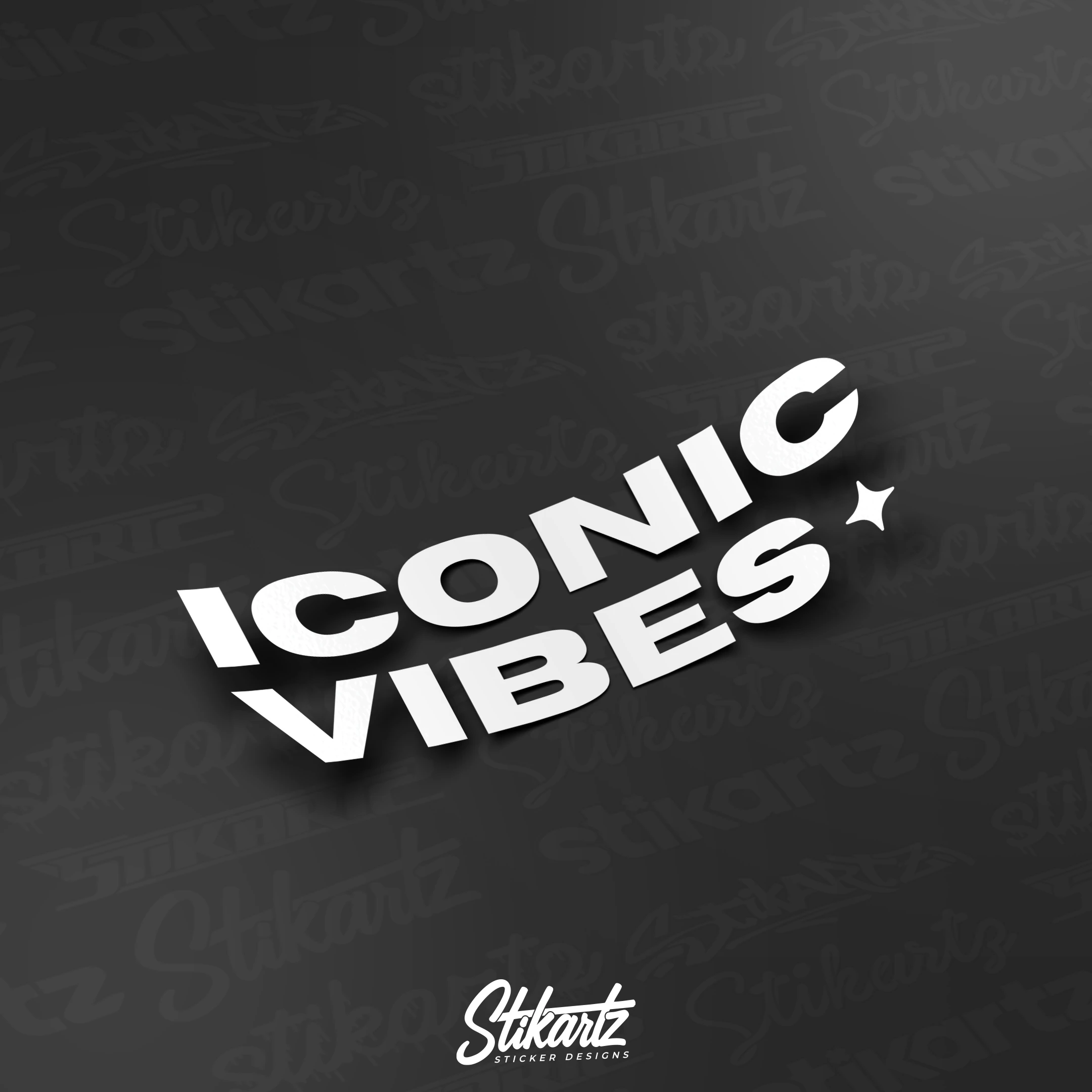 Iconic Vibes Sticker