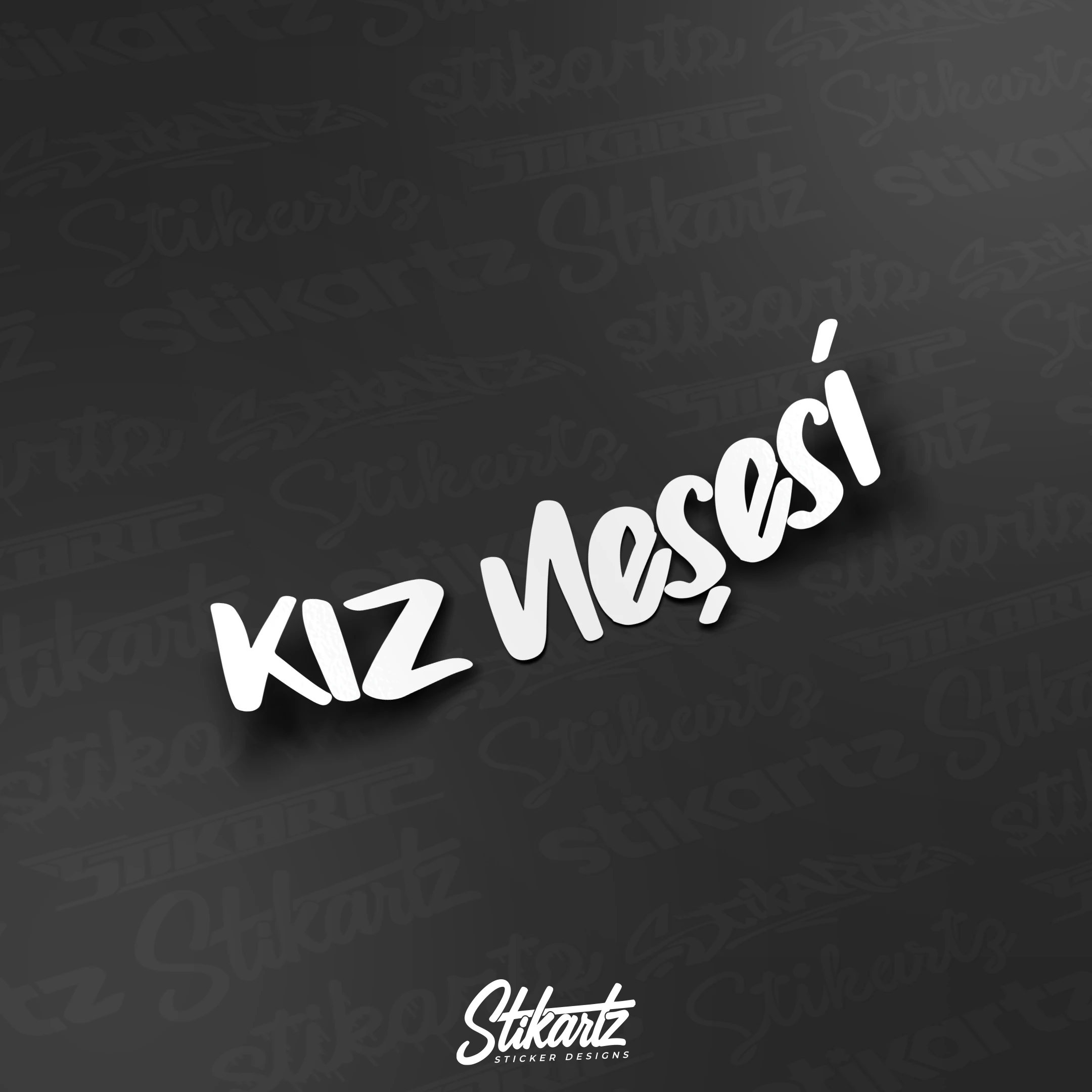 Kız Neşesi Sticker