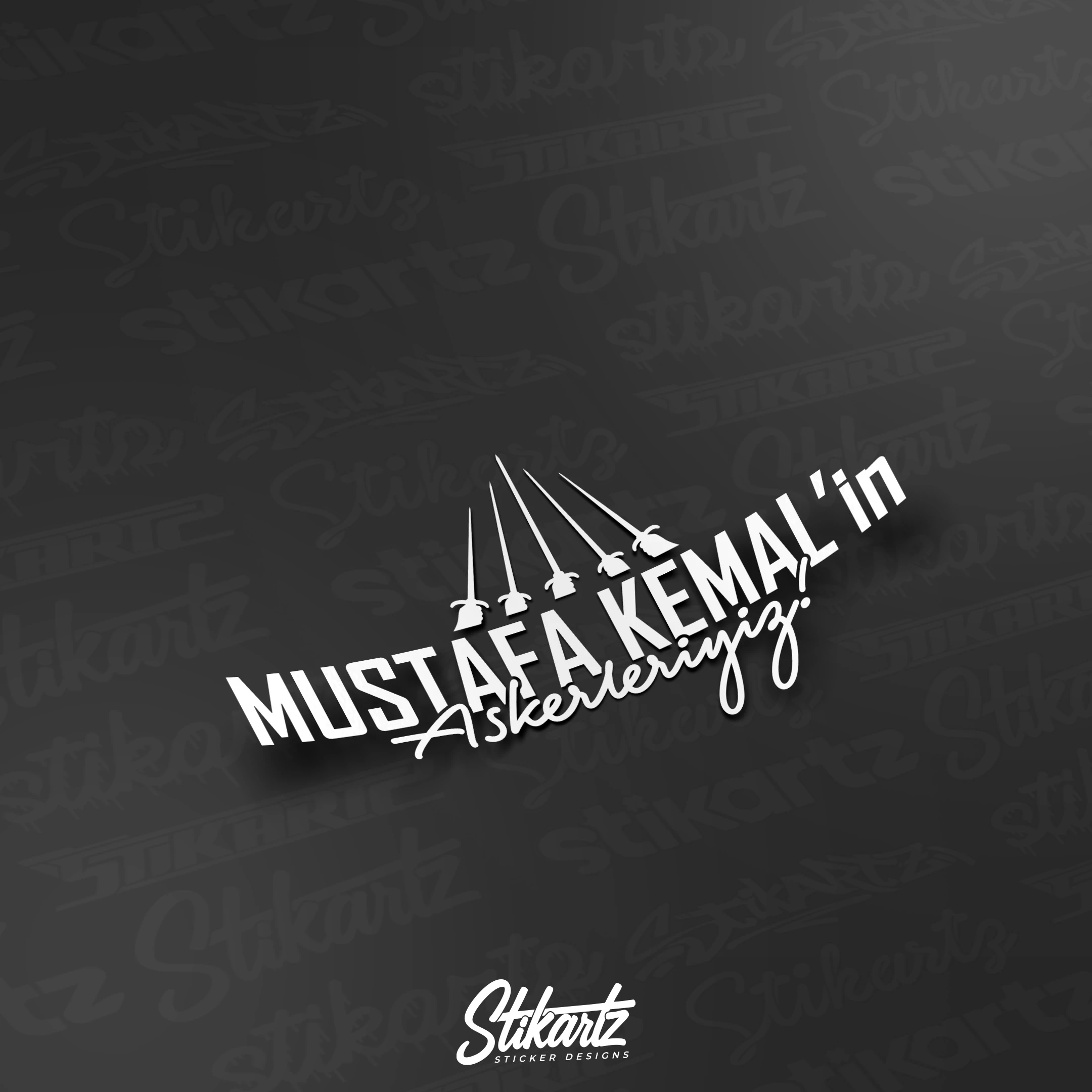 Mustafa Kemal'in Askerleriyiz Sticker