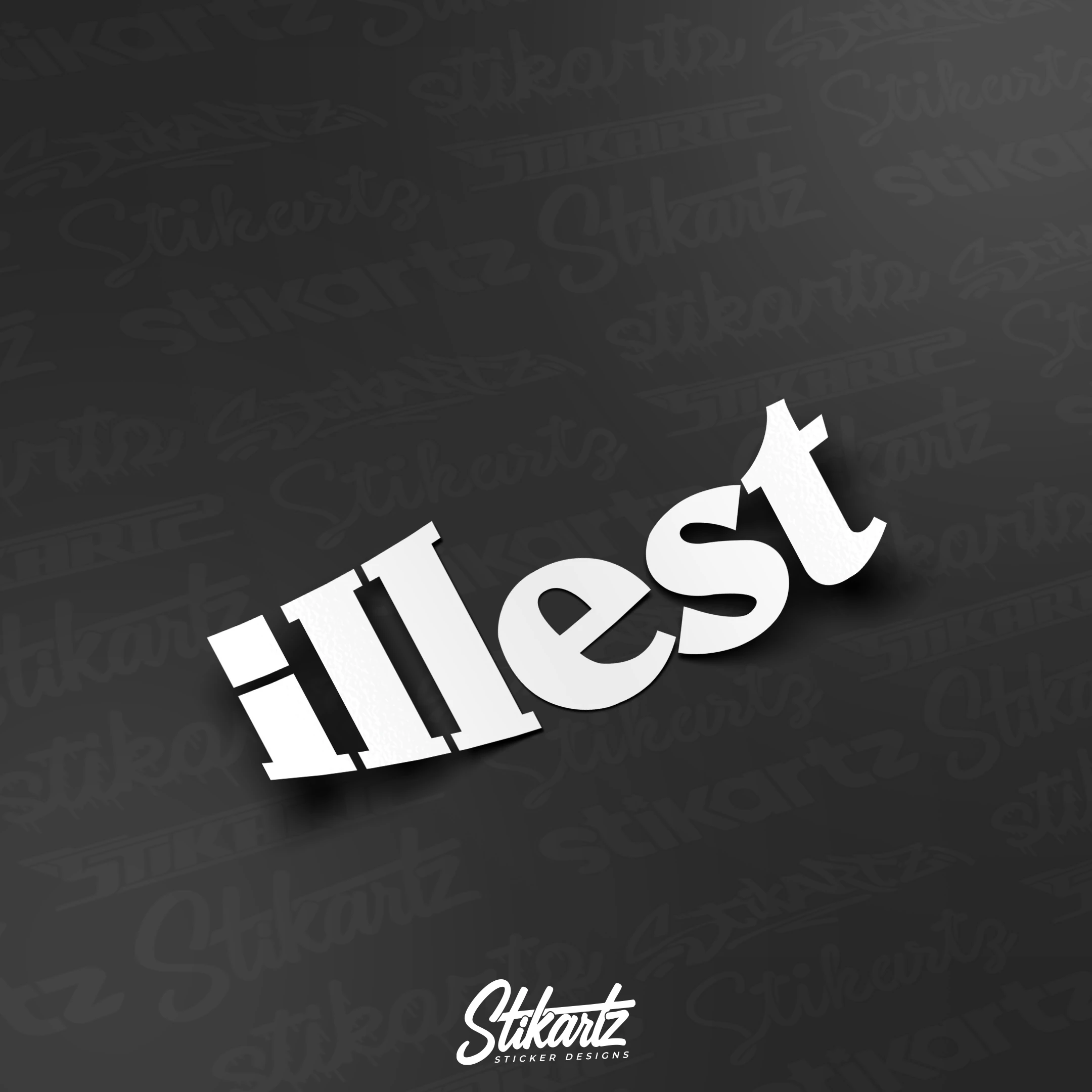 Illest Old School Sticker