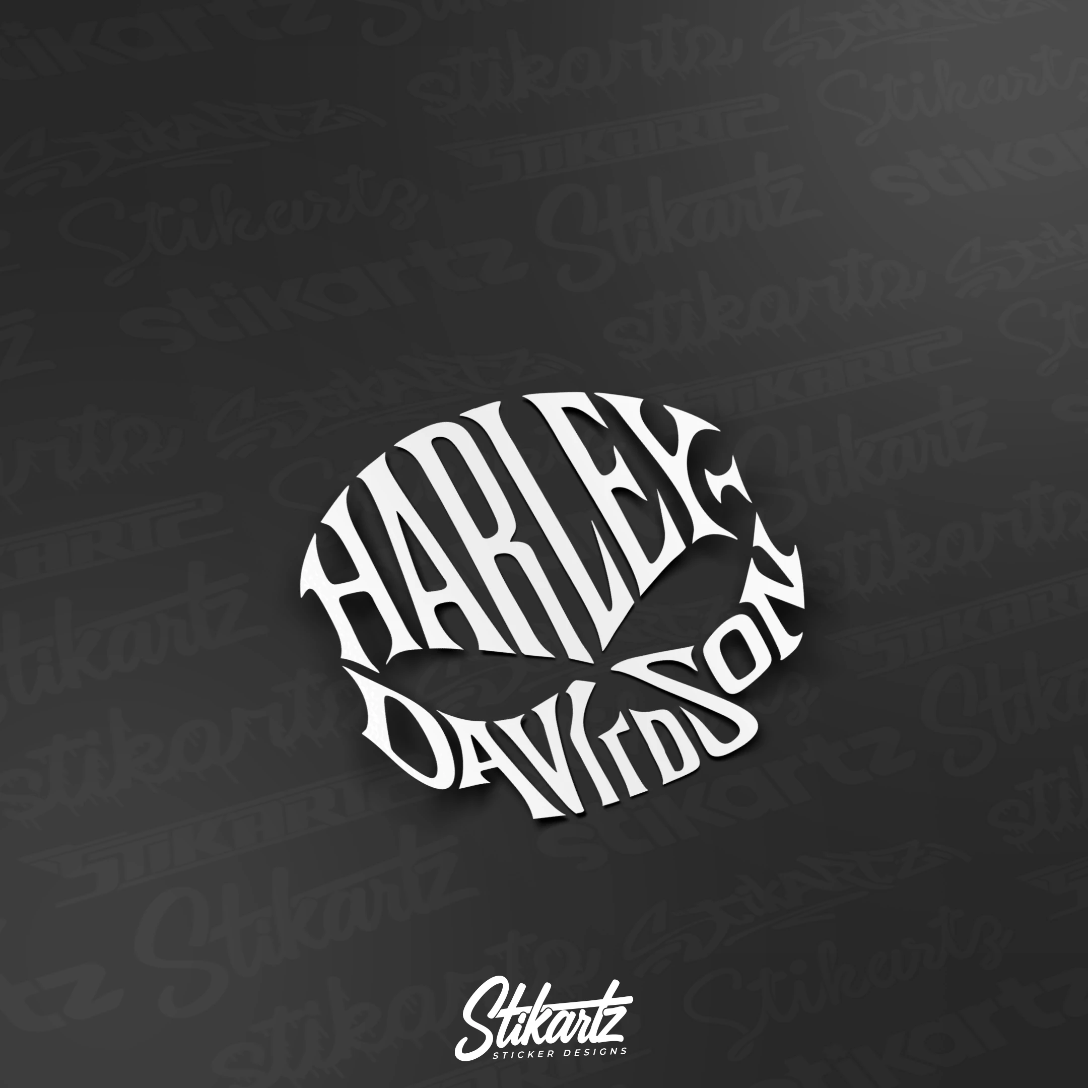 Harley Davidson | Skull Sticker