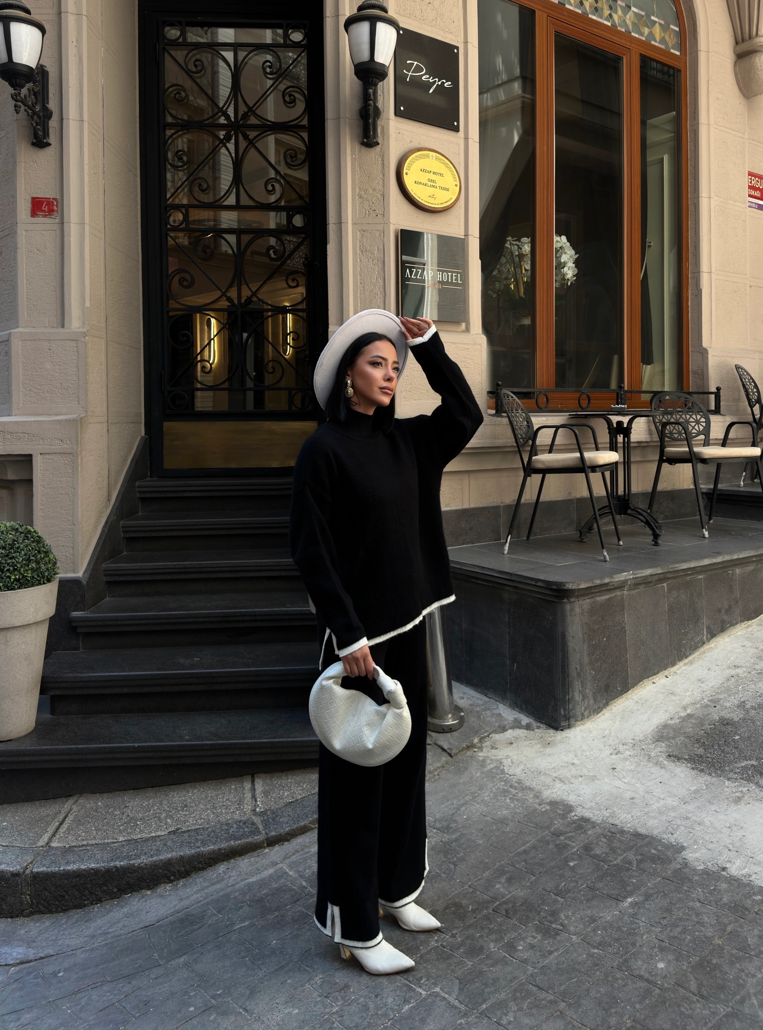 YIKAMALI YIRTMAÇLI TAKIM - Siyah