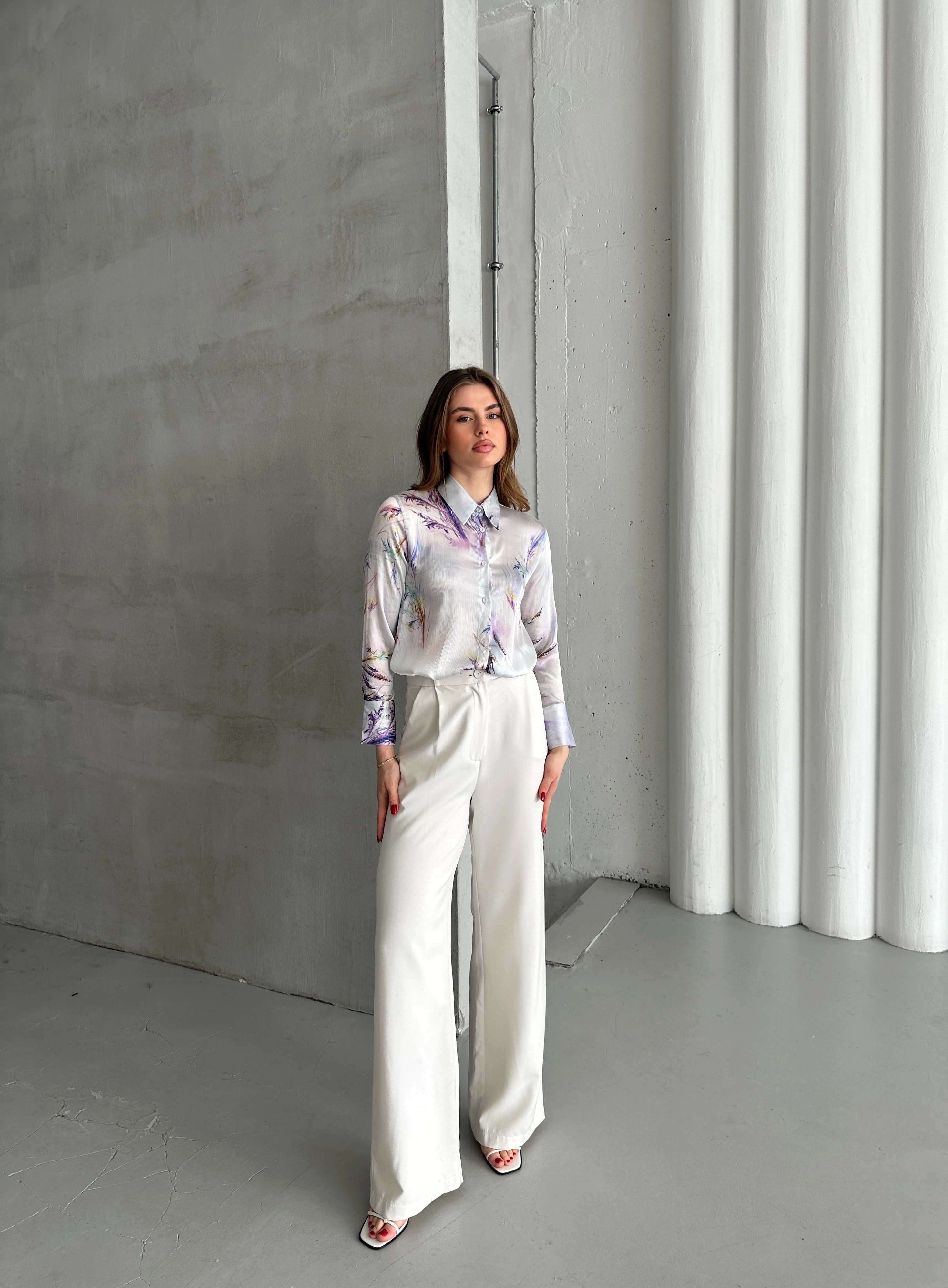 KIRÇIL DESEN GÖMLEK