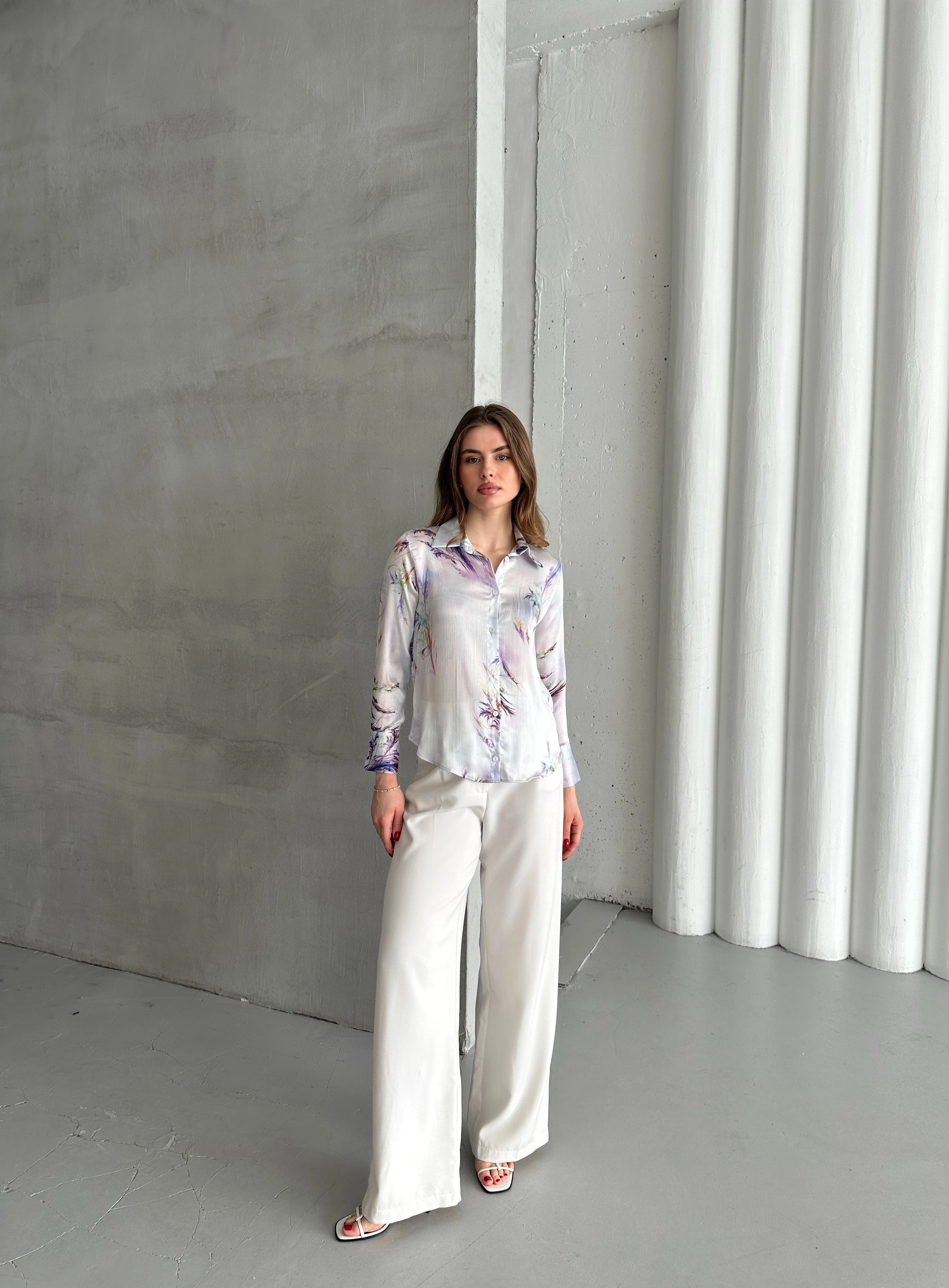 KIRÇIL DESEN GÖMLEK