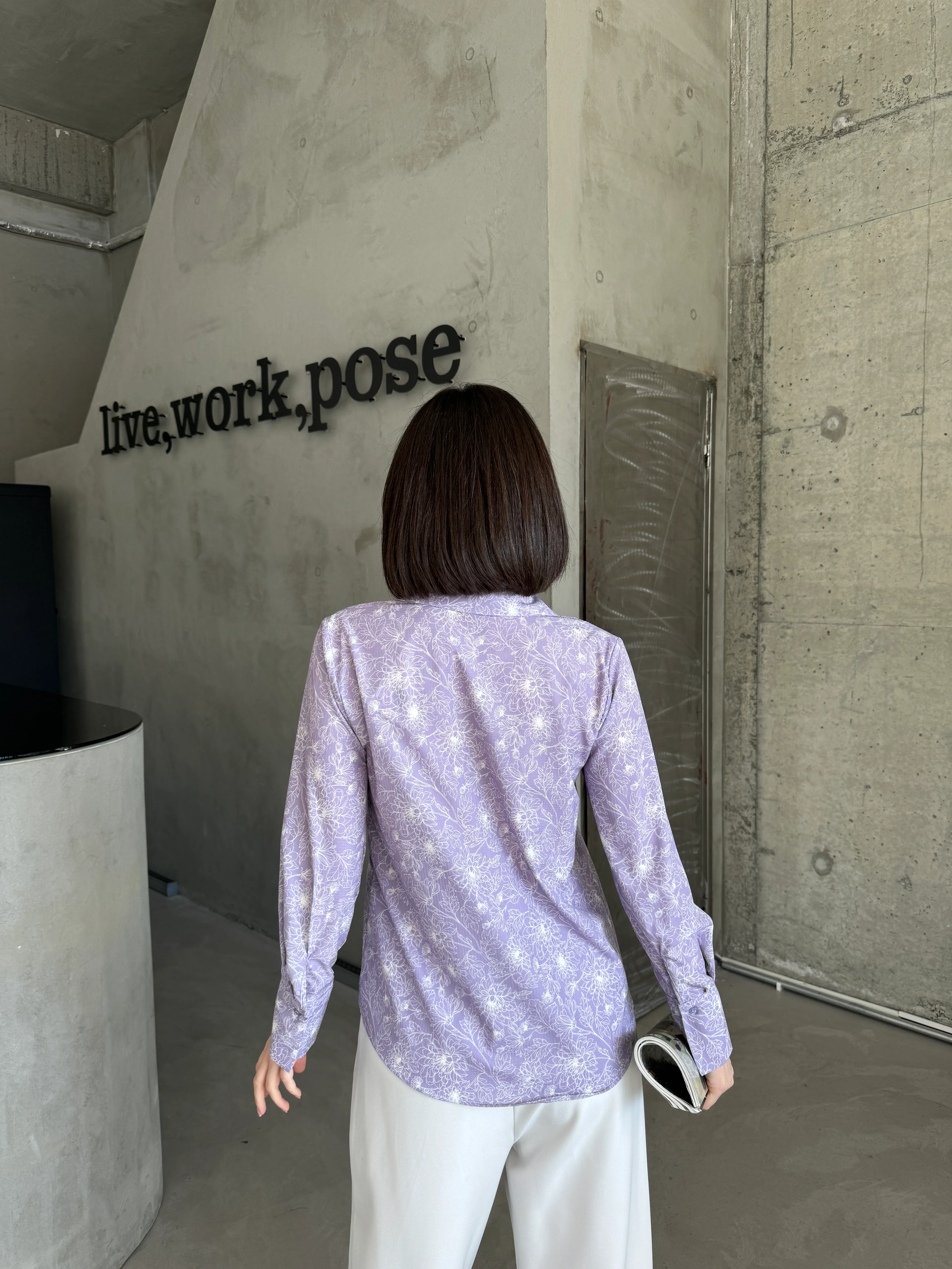 GALAKSİ DESEN GÖMLEK