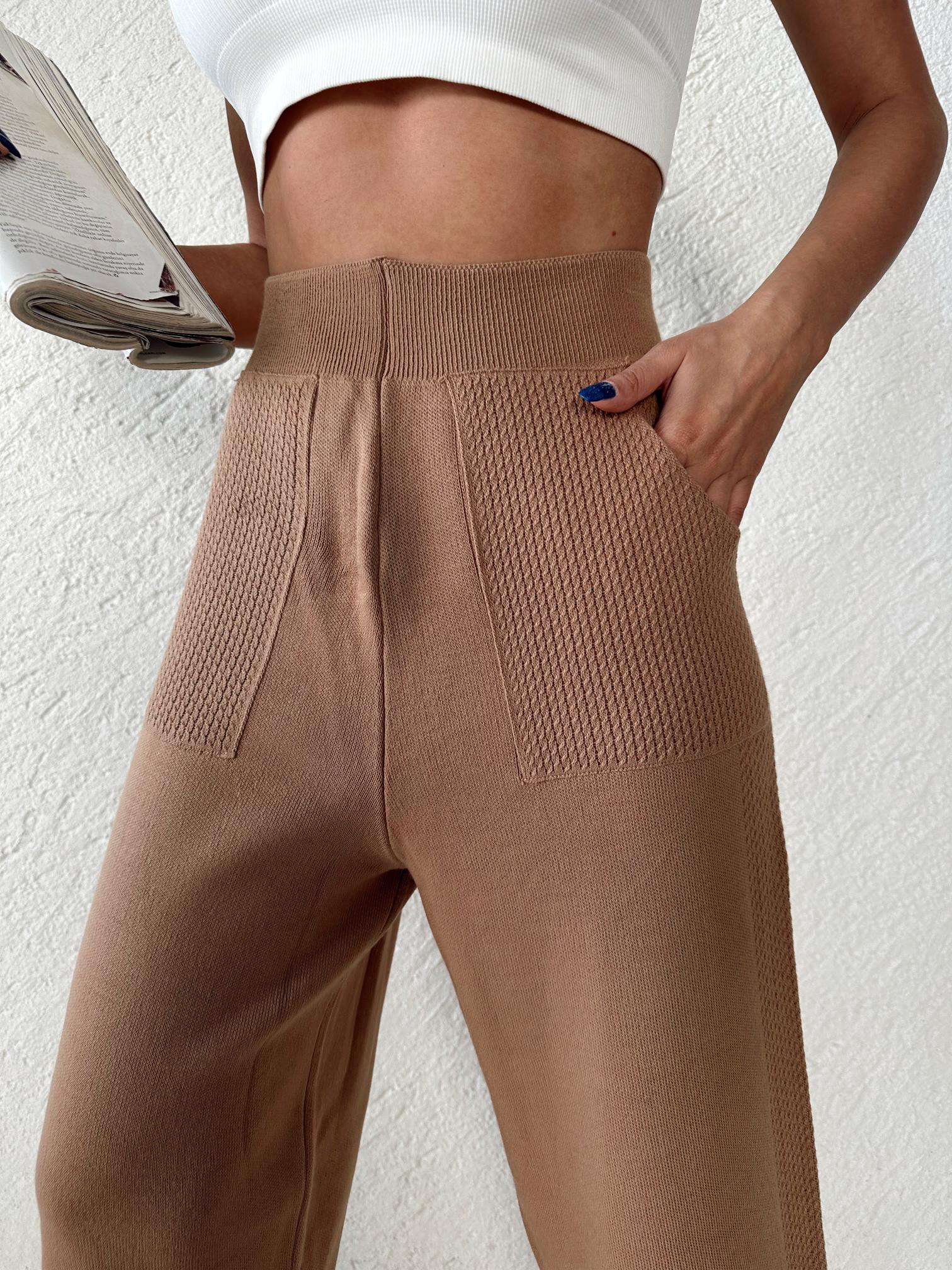 CEPLİ DESENLİ PANTOLON