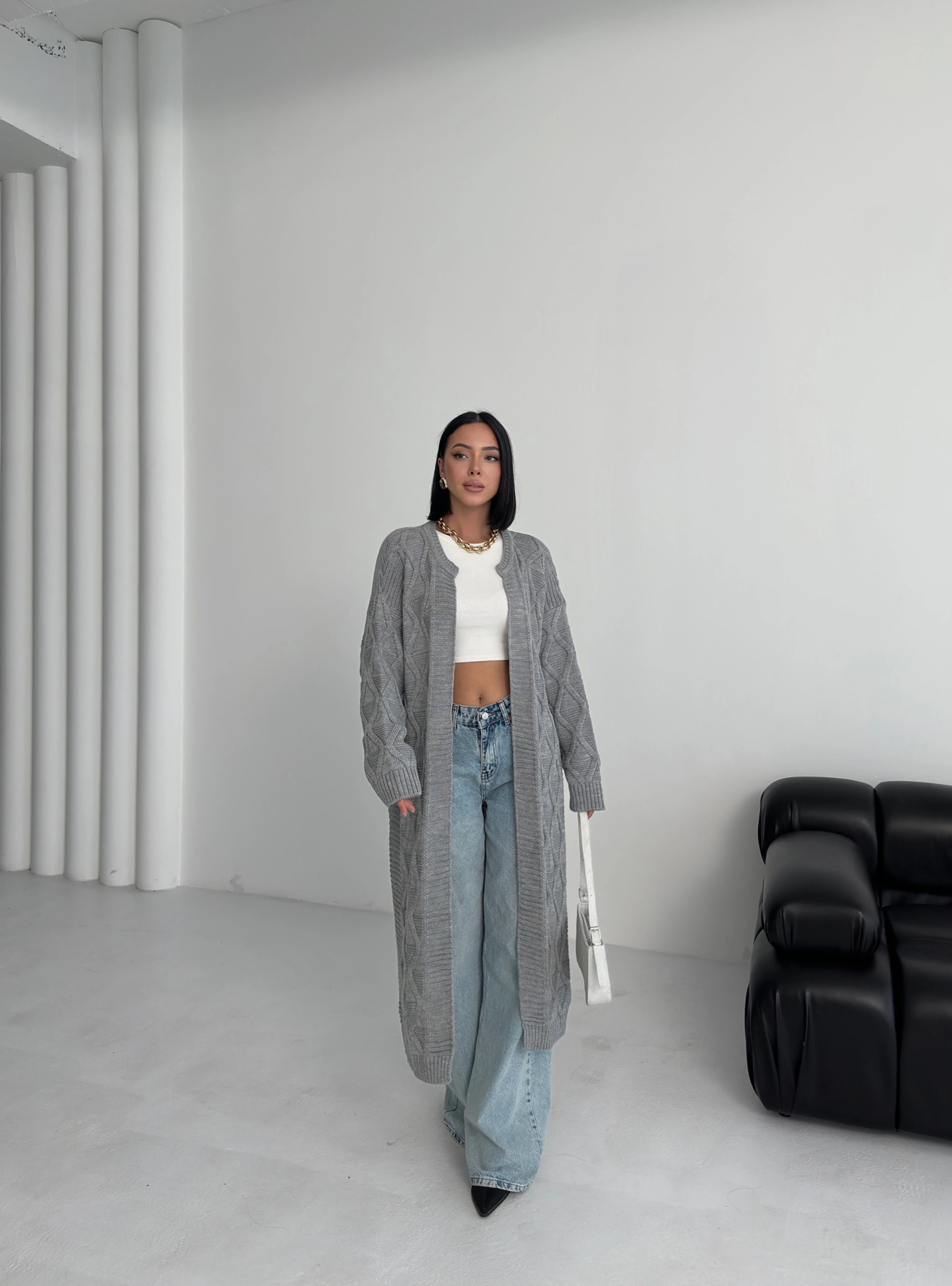 ZİNCİR DESEN HIRKA