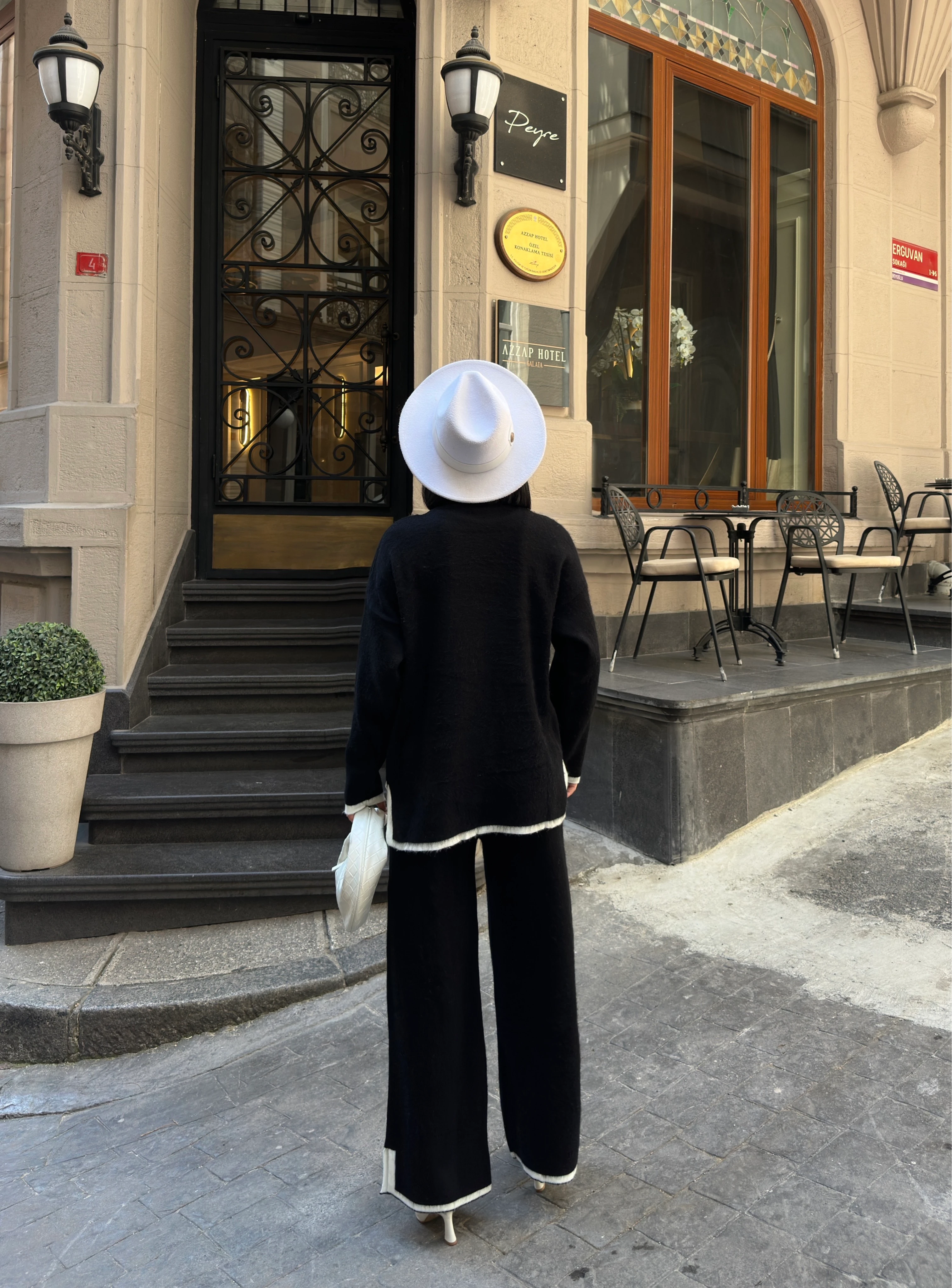 YIKAMALI YIRTMAÇLI TAKIM - Siyah