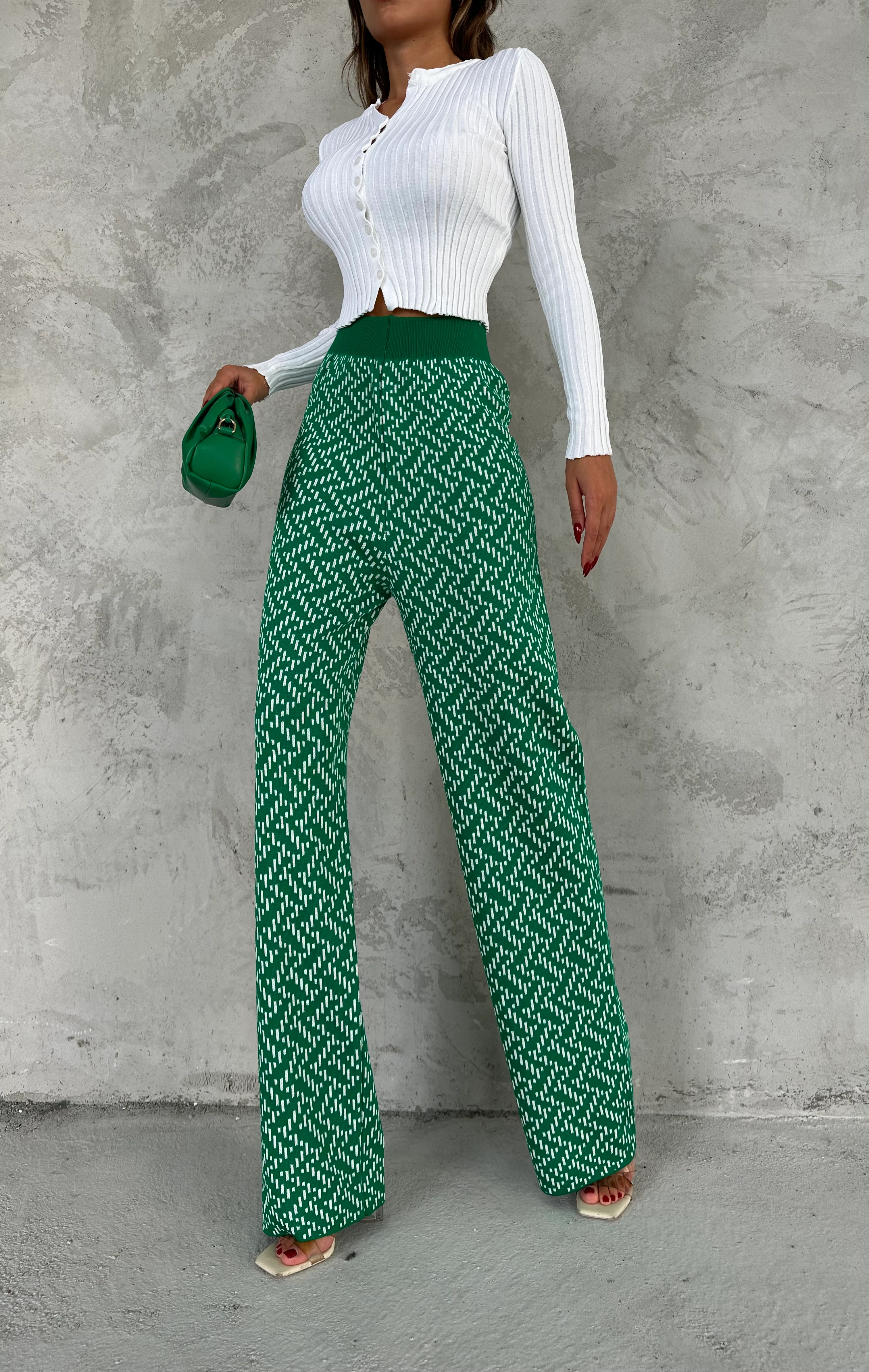 PETEK DESEN PANTOLON