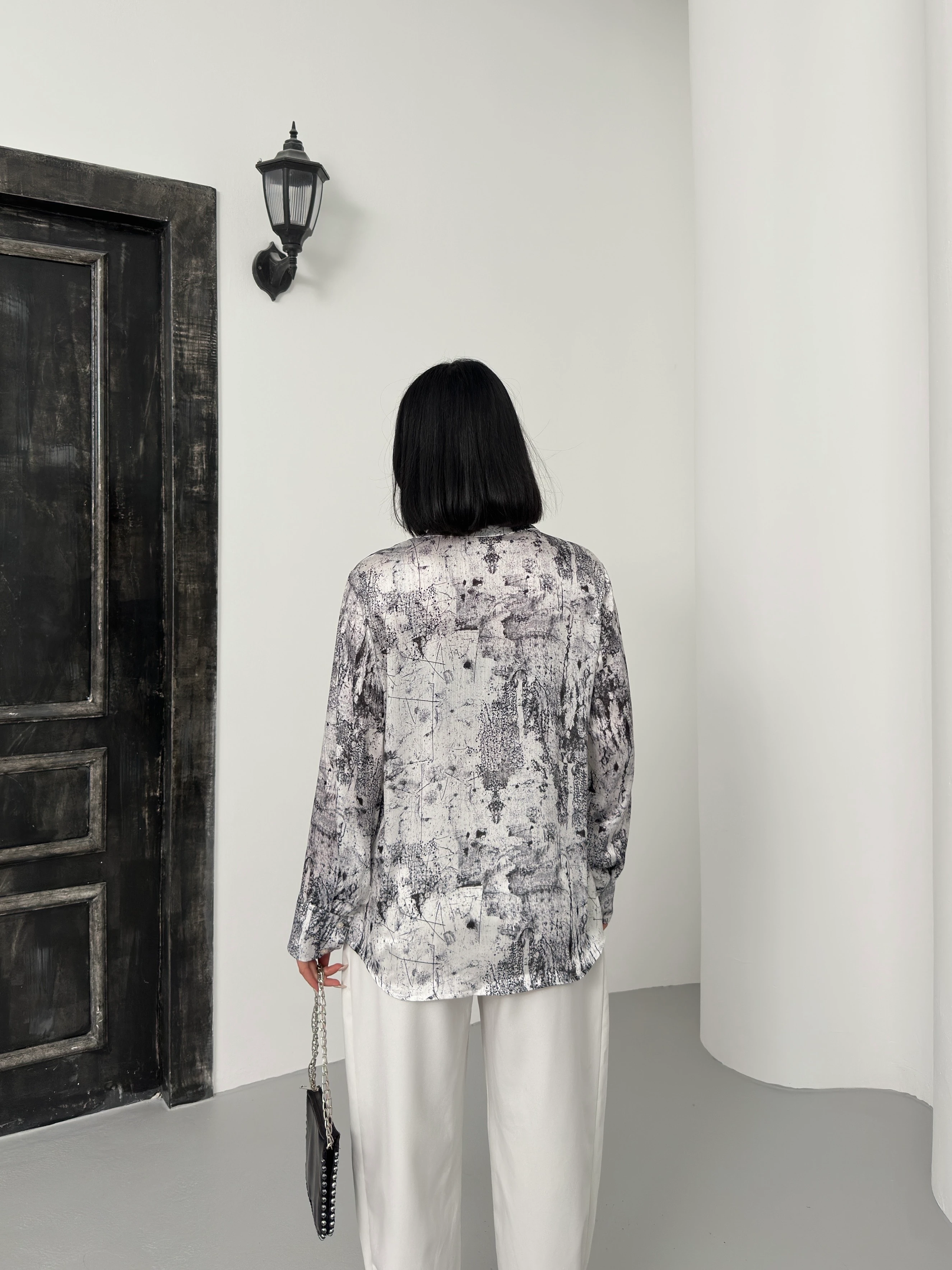 GAZETE DESEN GÖMLEK