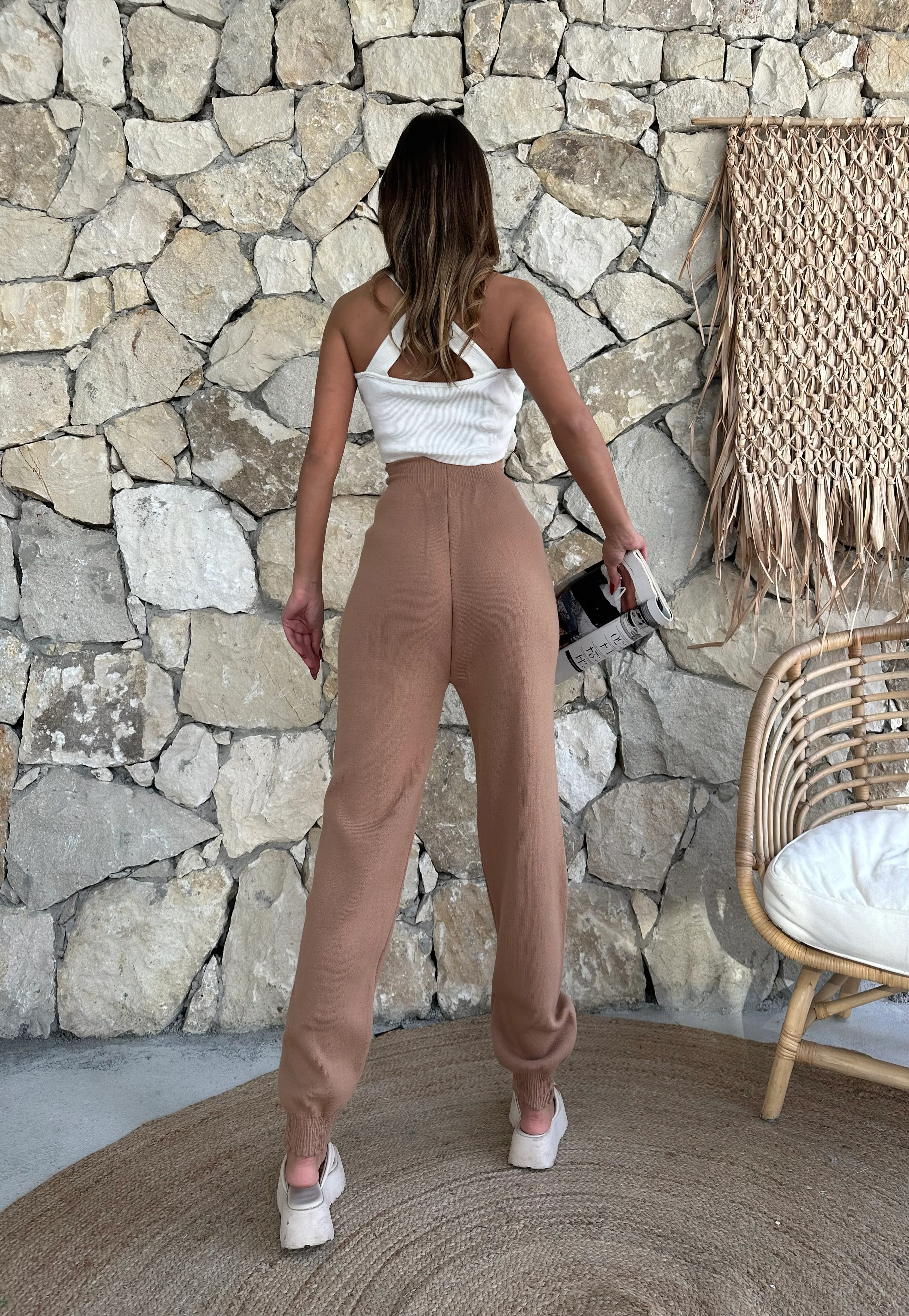 ÇİMALI DAR PAÇA PANTOLON