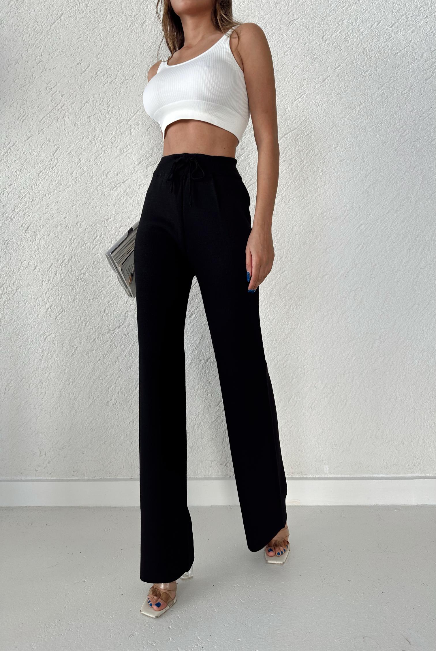 SADE BASİC PANTOLON - Siyah