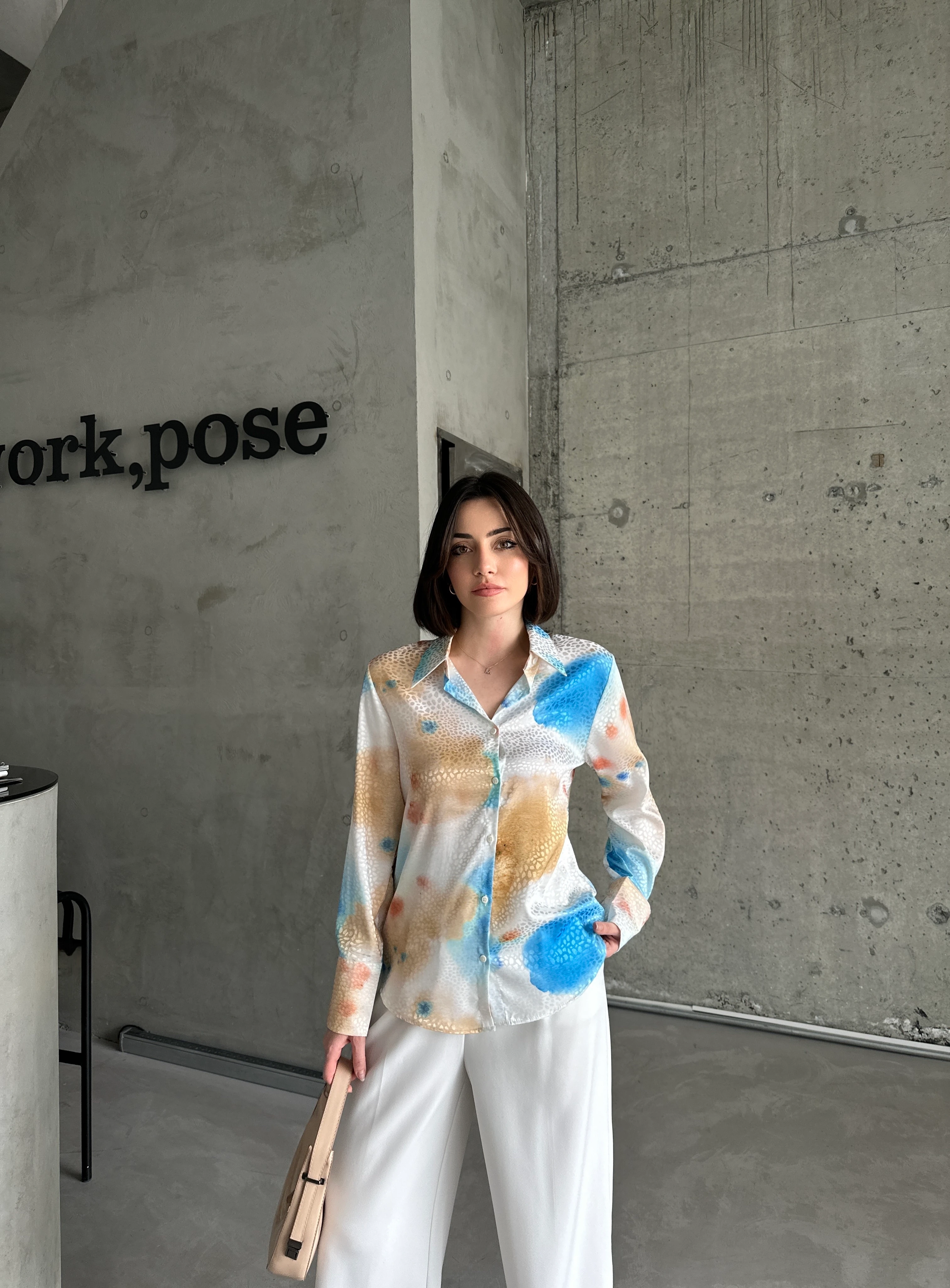 RENGARENK DESEN GÖMLEK