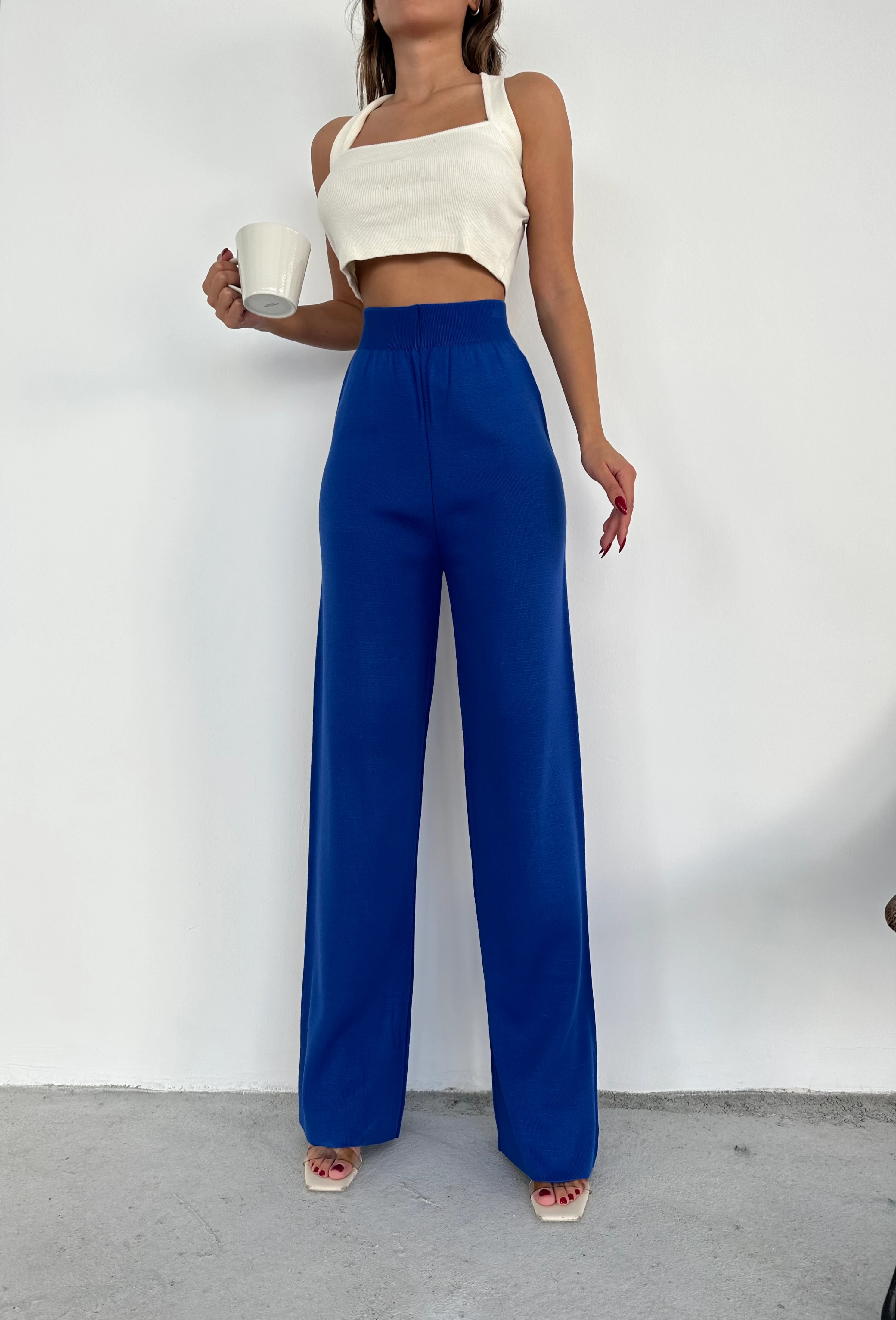 İPSİZ SADE BASİC PANTOLON - Saks