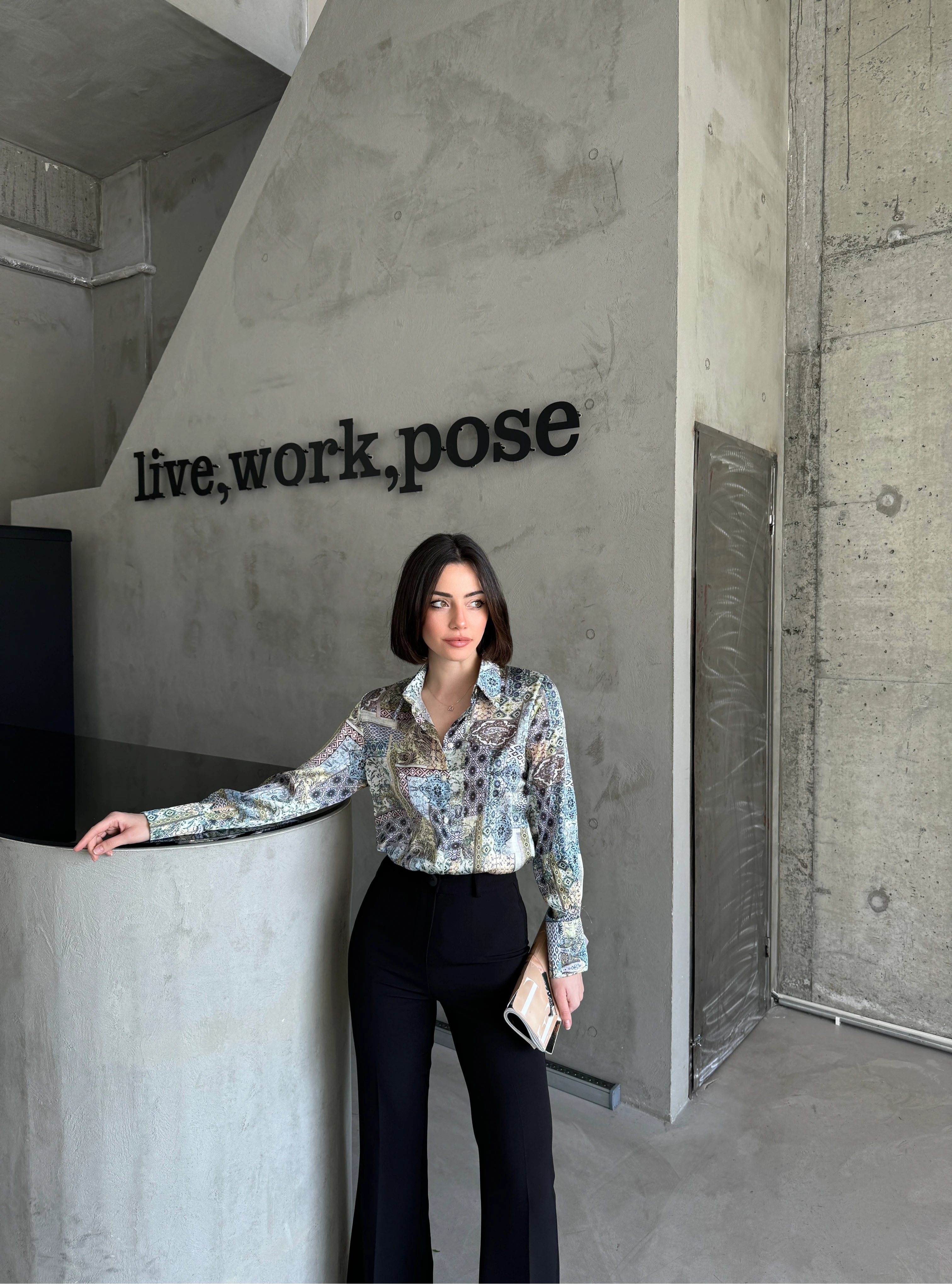 TÜRMEN DESEN GÖMLEK