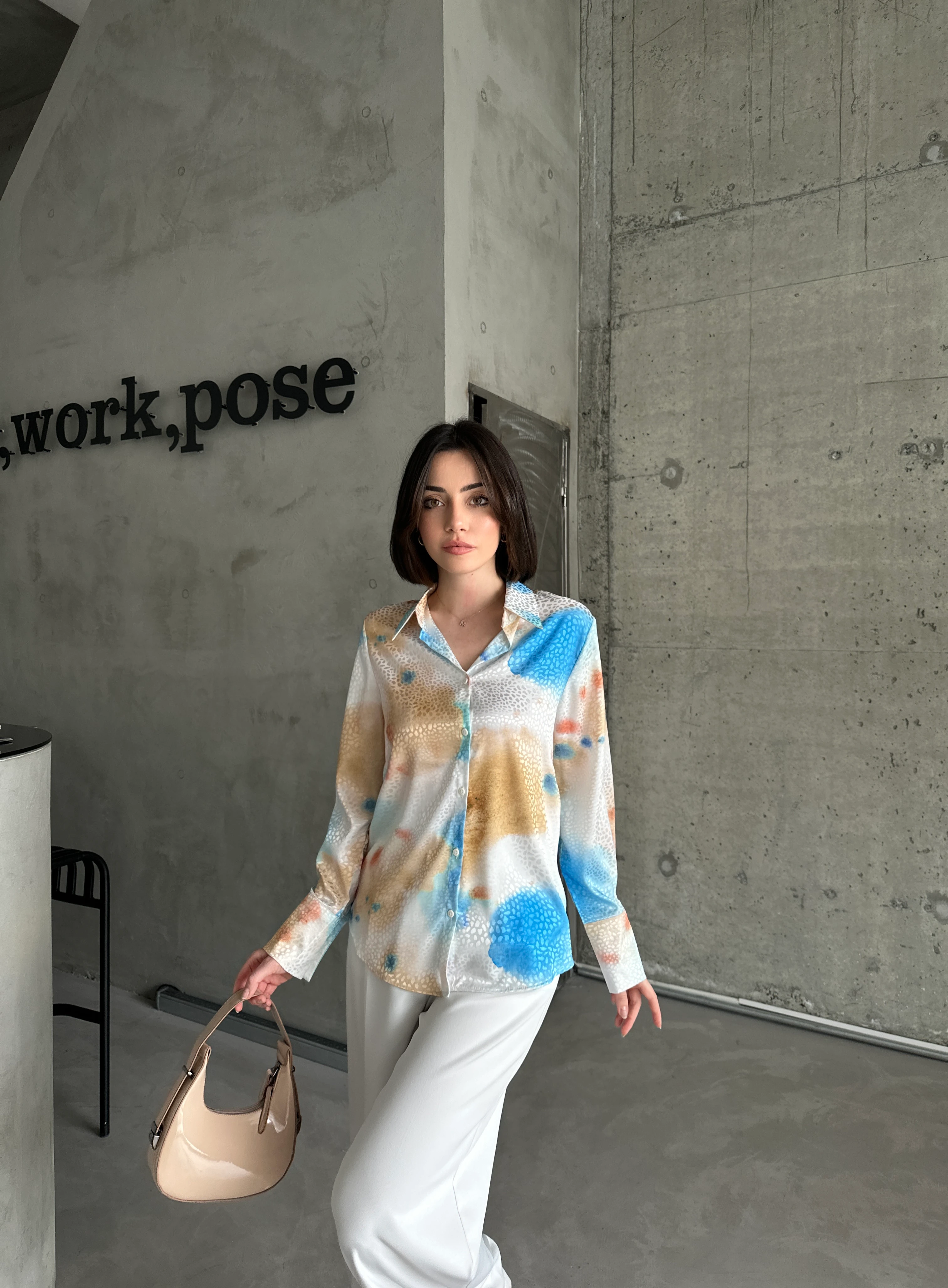 RENGARENK DESEN GÖMLEK